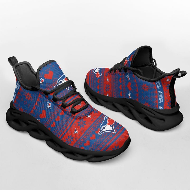 Toronto Blue Jays X-max Patterns Max Soul Shoes NEW055261 - Famjoys Toronto Blue Jays X-max Patterns Max Soul Shoes NEW055261 - Famjoys