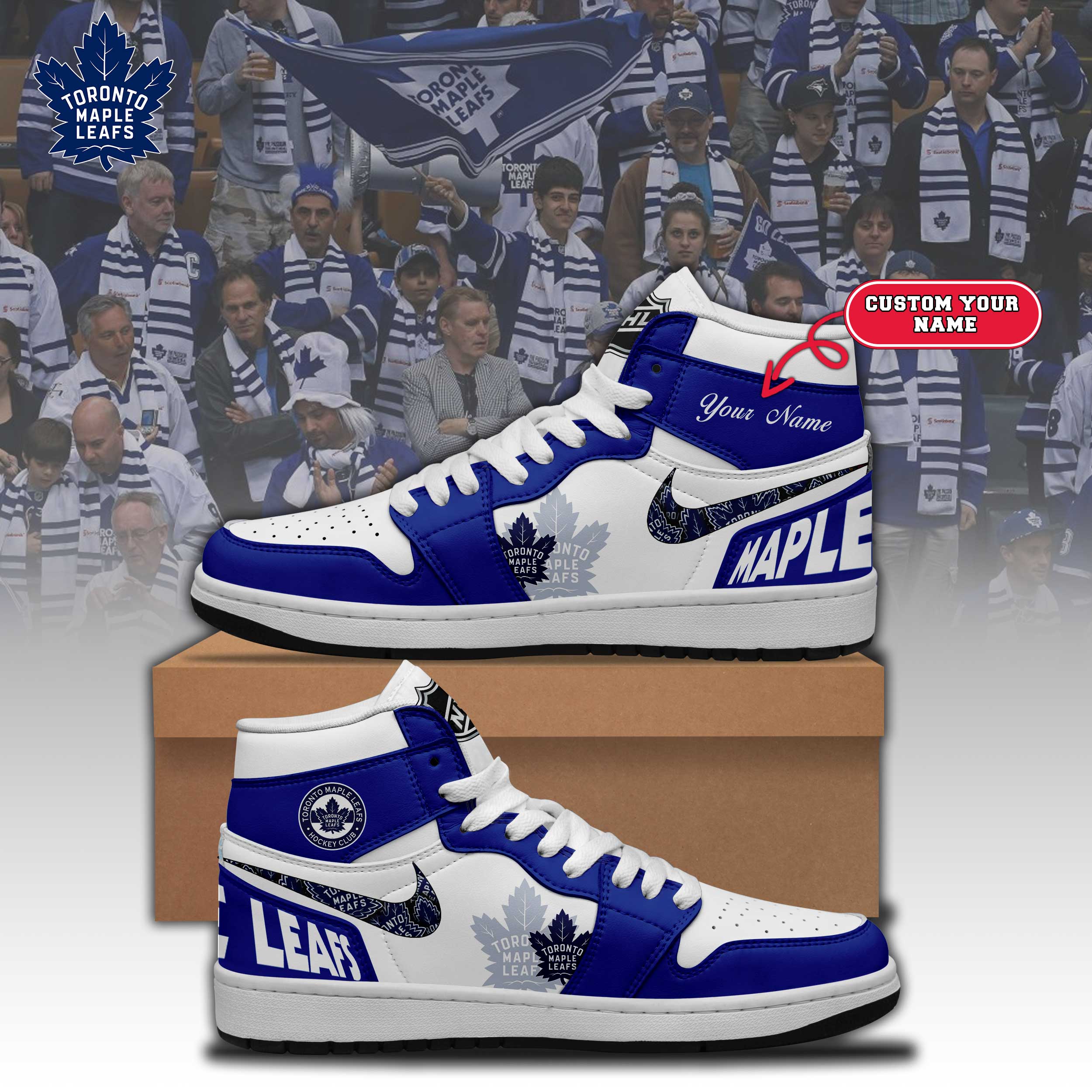 Toronto Maple Leafs   AJ 1 NHL Edition Limited V2