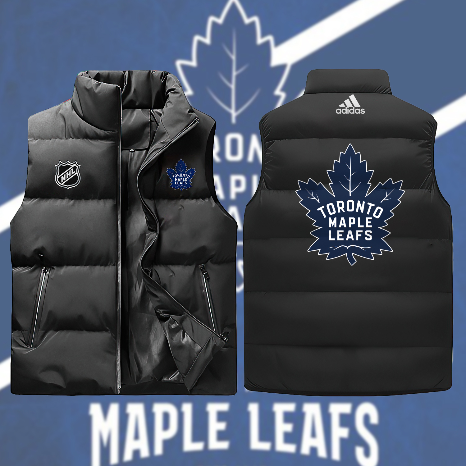 Toronto Maple Leafs Cotton Vest - Famjoys Toronto Maple Leafs Cotton Vest - Famjoys