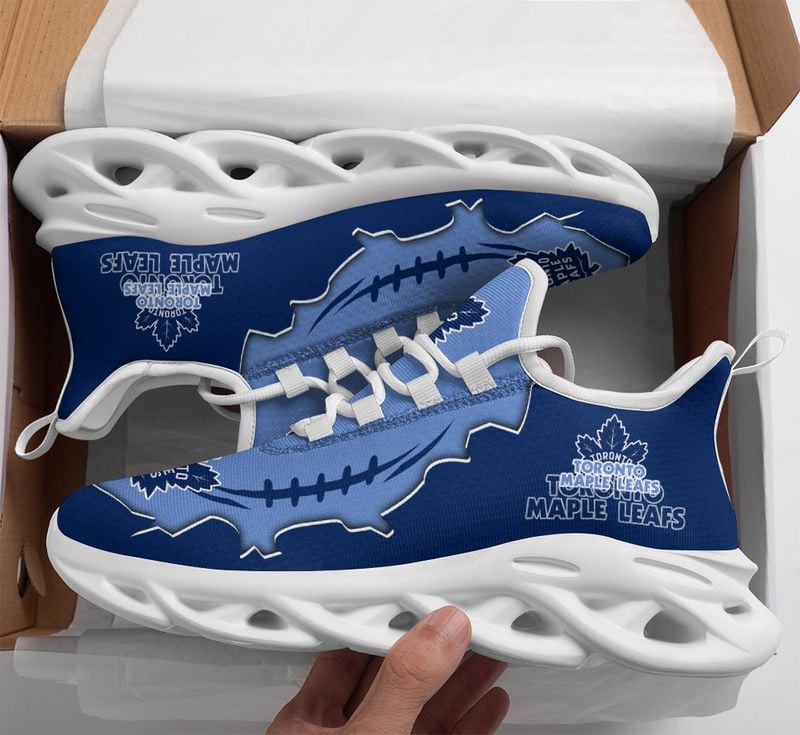 Toronto Maple Leafs Max Soul Shoes NEW020267 - Famjoys Toronto Maple Leafs Max Soul Shoes NEW020267 - Famjoys