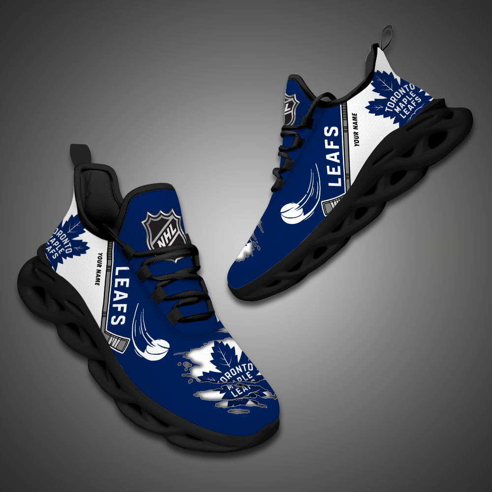 Toronto Maple Leafs NHL Clunky Max Soul Shoes - Famjoys Toronto Maple Leafs NHL Clunky Max Soul Shoes - Famjoys
