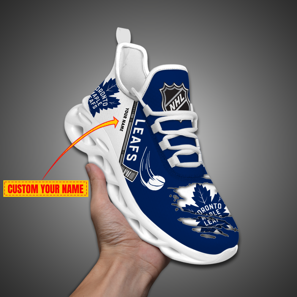 Toronto Maple Leafs NHL Clunky Max Soul Shoes - Famjoys Toronto Maple Leafs NHL Clunky Max Soul Shoes - Famjoys