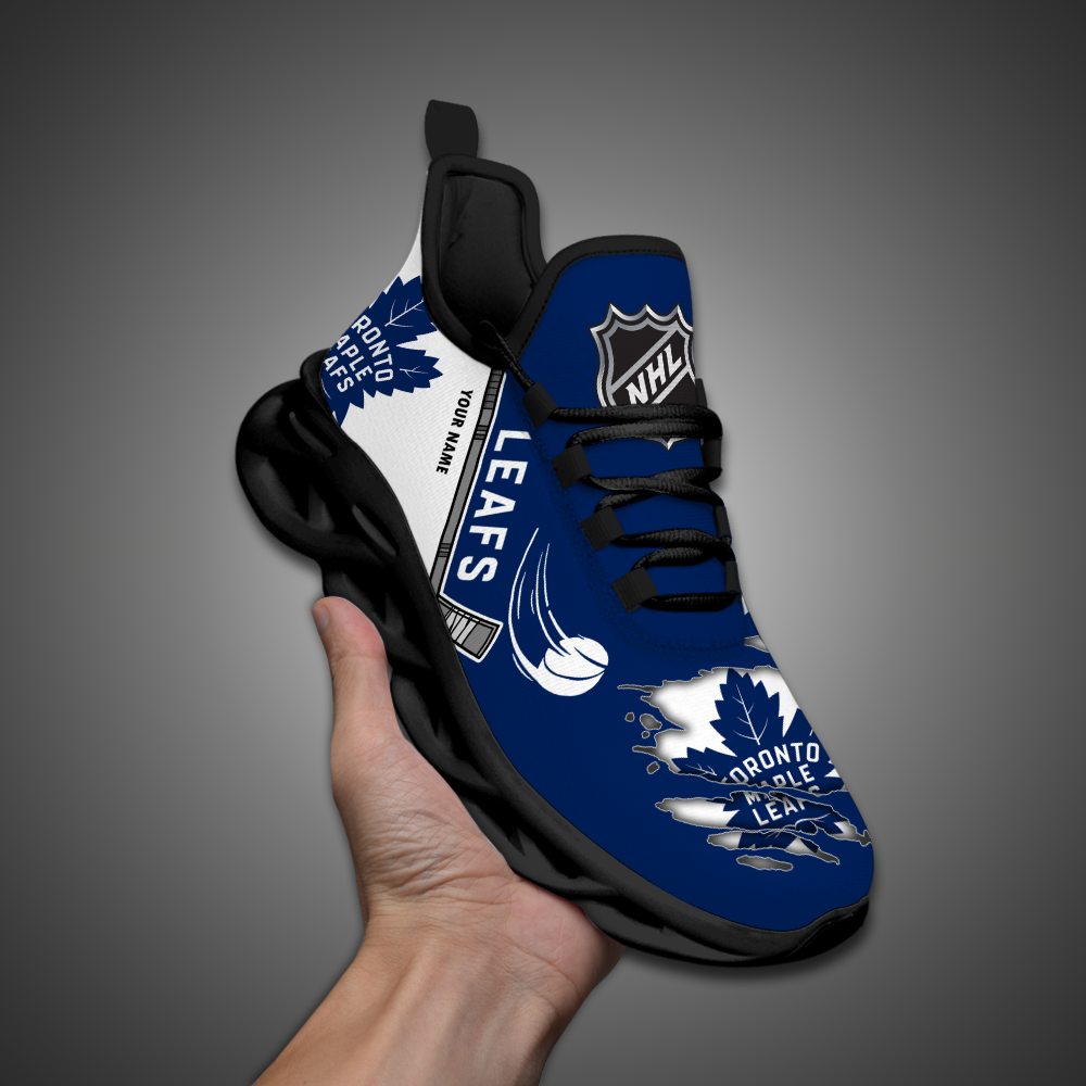 Toronto Maple Leafs NHL Clunky Max Soul Shoes - Famjoys Toronto Maple Leafs NHL Clunky Max Soul Shoes - Famjoys