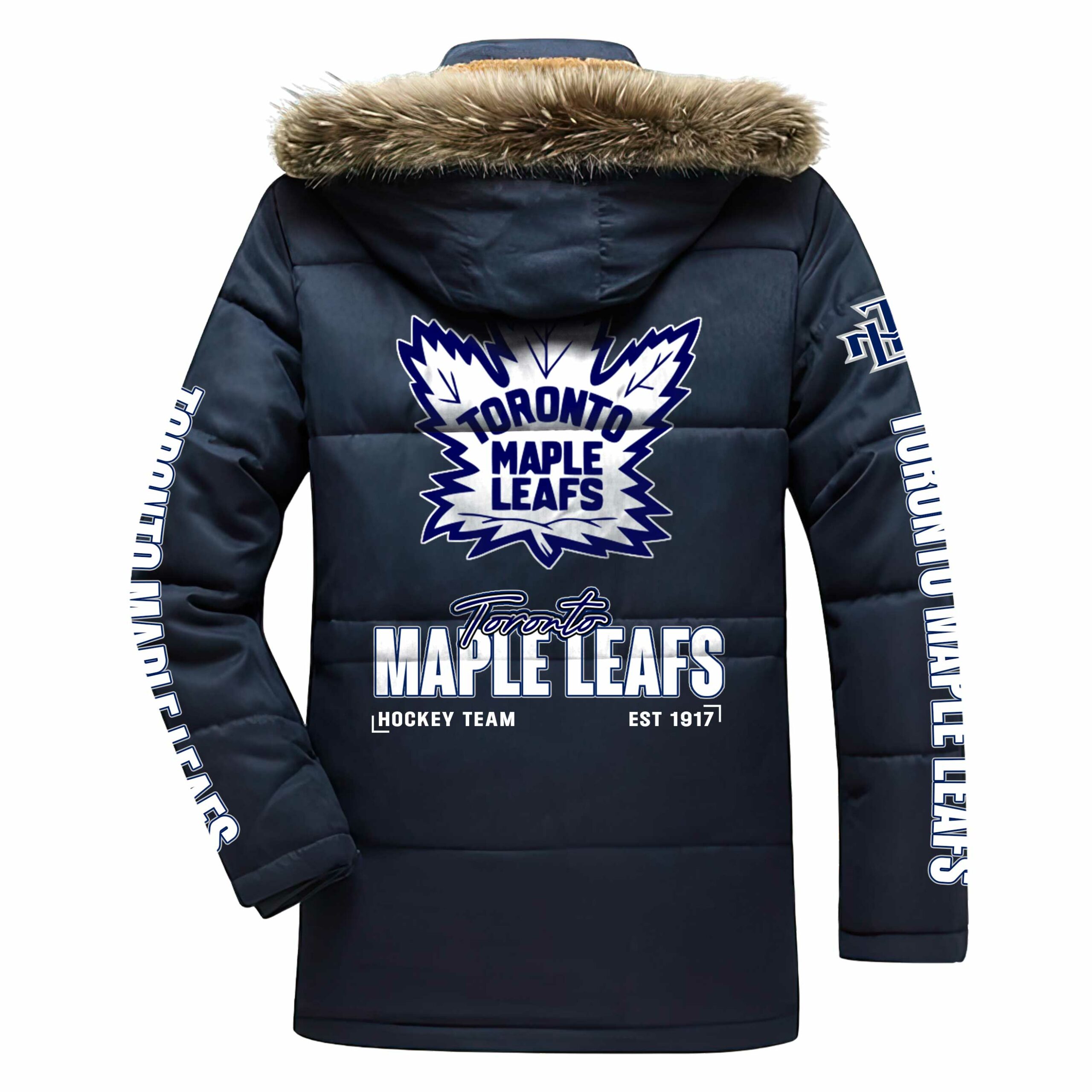 Toronto Maple Leafs NHL Fleece Parka - Famjoys Toronto Maple Leafs NHL Fleece Parka - Famjoys