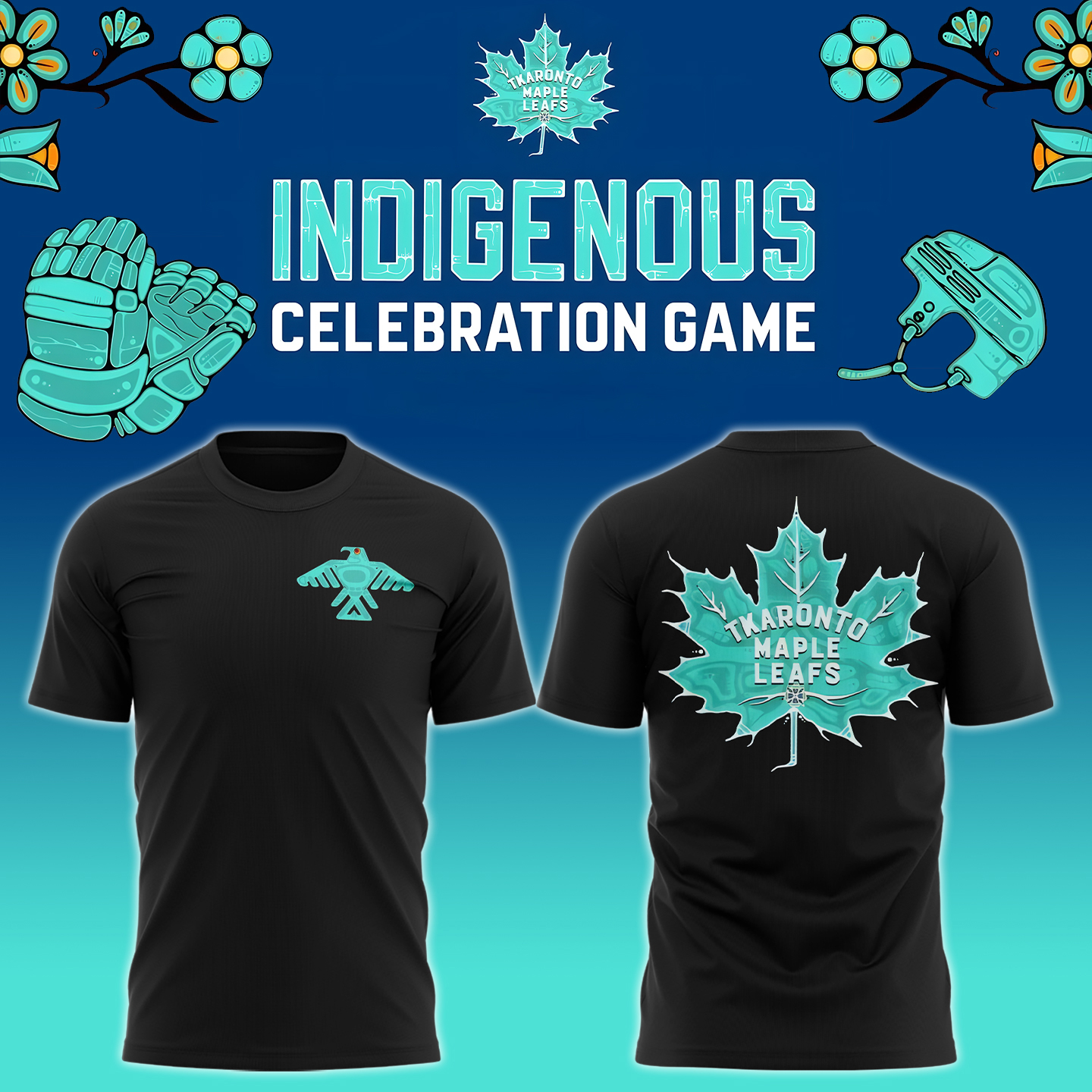 Toronto Maple Leafs Premium Tee for Indigenous Heritage Night - Famjoys Toronto Maple Leafs Premium Tee for Indigenous Heritage Night - Famjoys