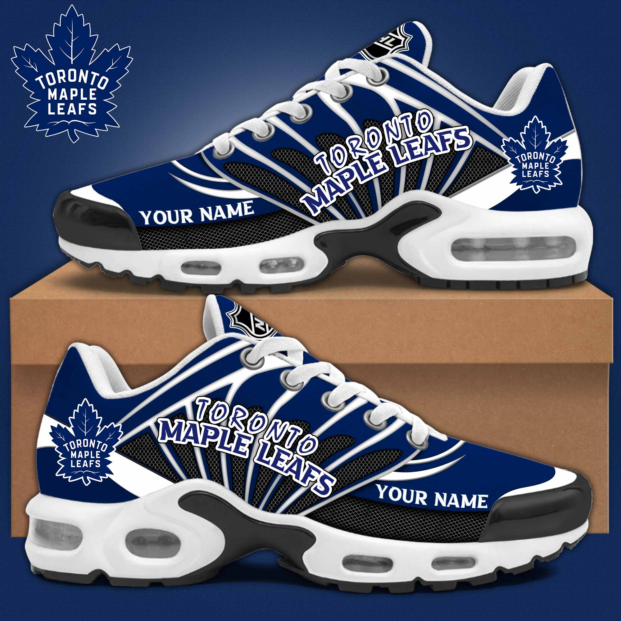 Toronto Maple Leafs Shoes NHL Edition Limited - Famjoys Toronto Maple Leafs Shoes NHL Edition Limited - Famjoys