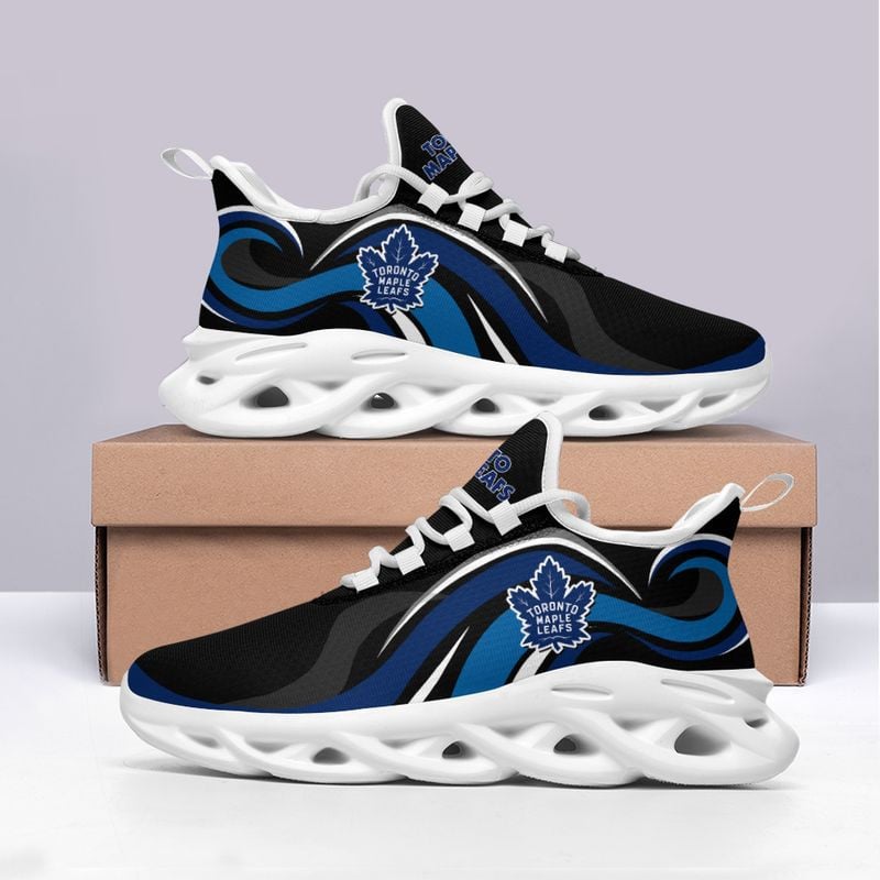 Toronto Maple Leafs Wavy Style Max Soul Shoes NEW054767 - Famjoys Toronto Maple Leafs Wavy Style Max Soul Shoes NEW054767 - Famjoys