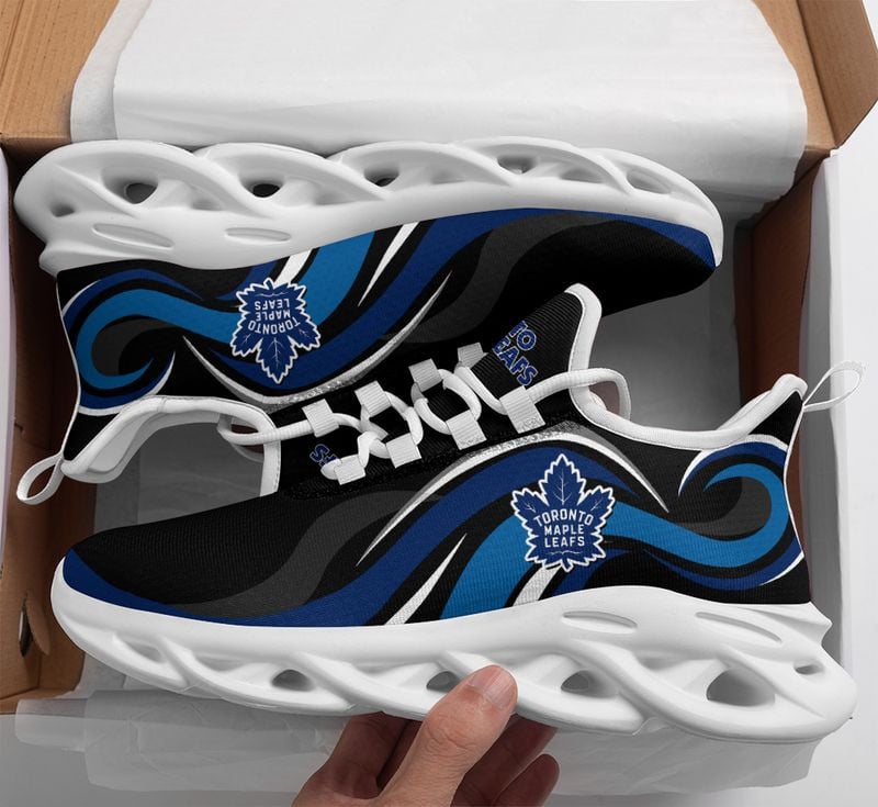 Toronto Maple Leafs Wavy Style Max Soul Shoes NEW054767 - Famjoys Toronto Maple Leafs Wavy Style Max Soul Shoes NEW054767 - Famjoys