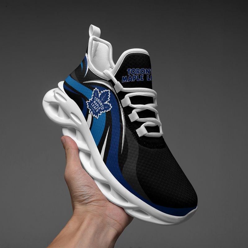 Toronto Maple Leafs Wavy Style Max Soul Shoes NEW054767 - Famjoys Toronto Maple Leafs Wavy Style Max Soul Shoes NEW054767 - Famjoys