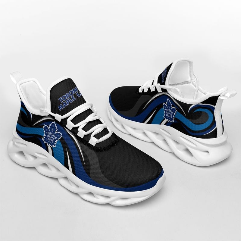 Toronto Maple Leafs Wavy Style Max Soul Shoes NEW054767 - Famjoys Toronto Maple Leafs Wavy Style Max Soul Shoes NEW054767 - Famjoys