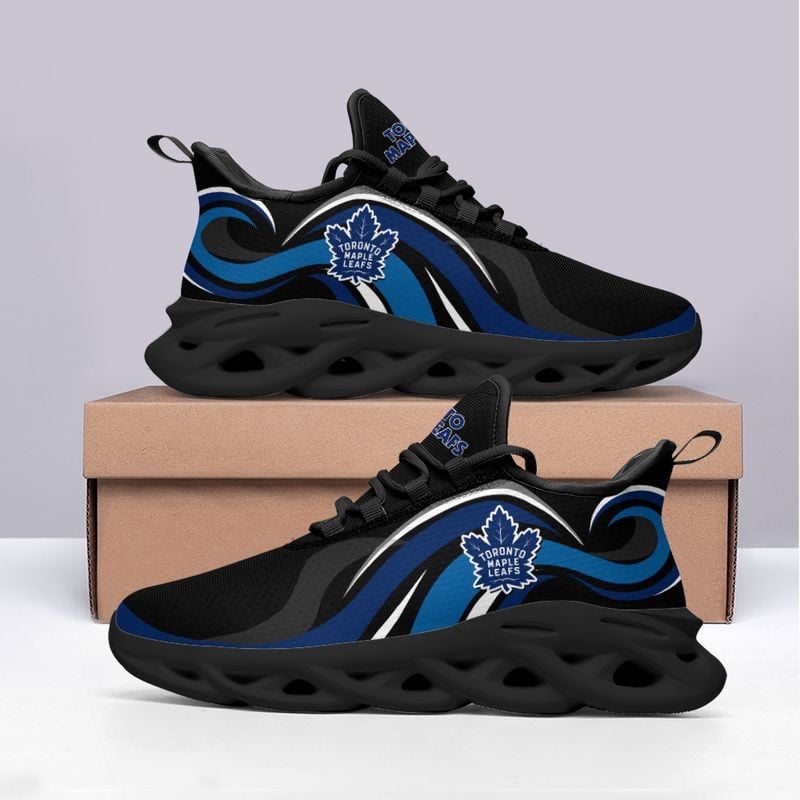 Toronto Maple Leafs Wavy Style Max Soul Shoes NEW054767 - Famjoys Toronto Maple Leafs Wavy Style Max Soul Shoes NEW054767 - Famjoys