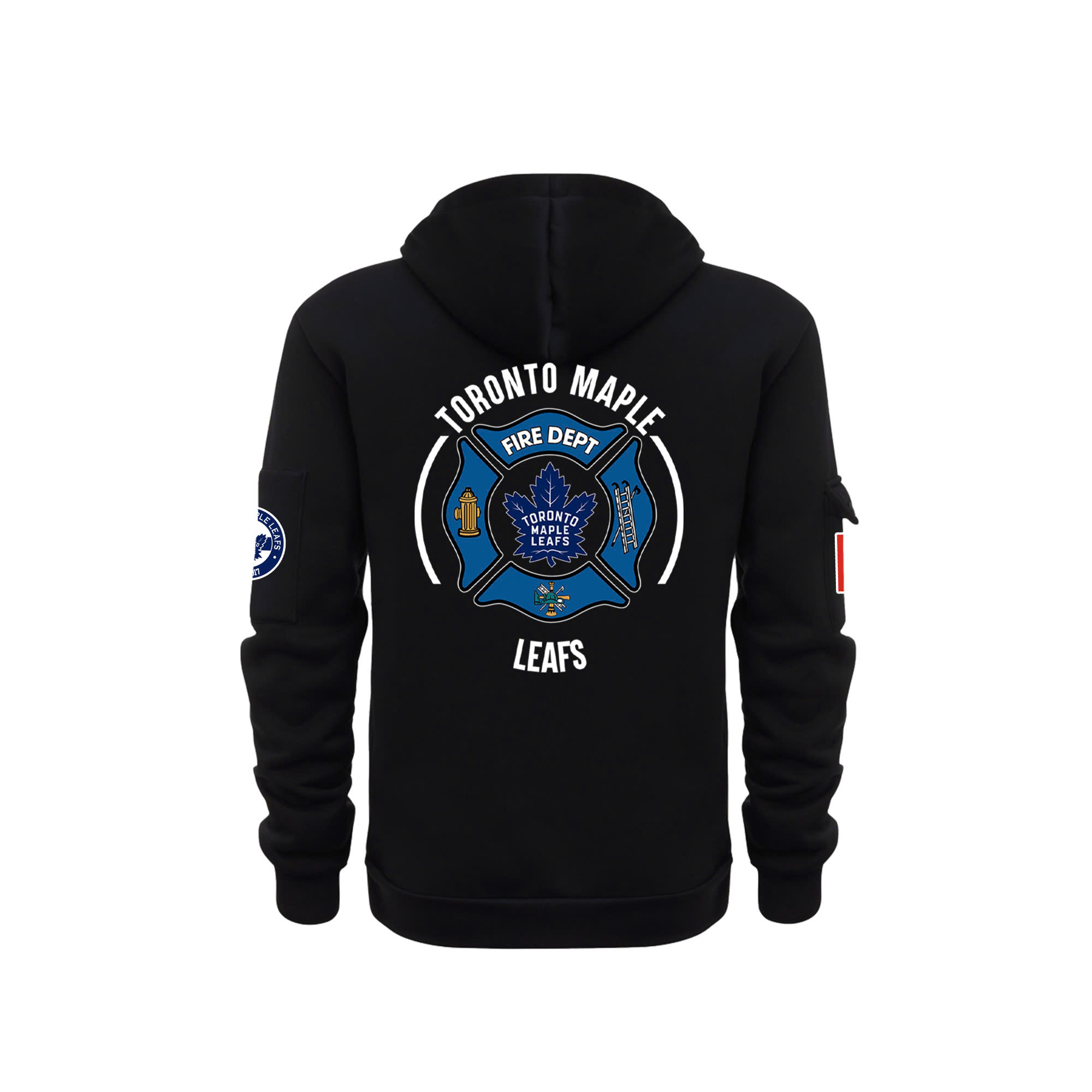 Toronto Maple Leafs x Firefighter Appreciation Night Premium New Heavy Hoodie - Famjoys Toronto Maple Leafs x Firefighter Appreciation Night Premium New Heavy Hoodie - Famjoys