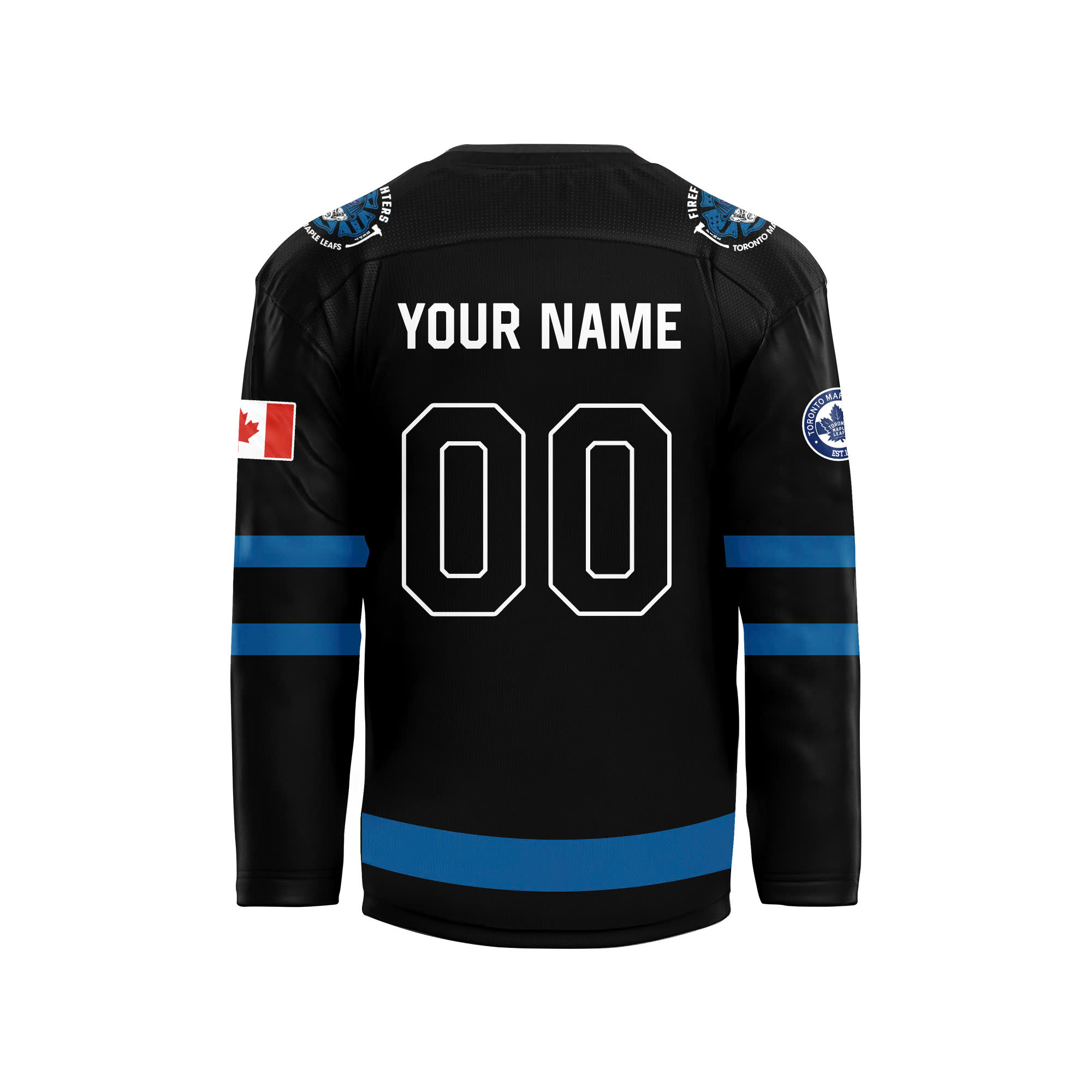 Toronto Maple Leafs x Firefighter Appreciation Night Premium Personalized Jersey - Famjoys Toronto Maple Leafs x Firefighter Appreciation Night Premium Personalized Jersey - Famjoys