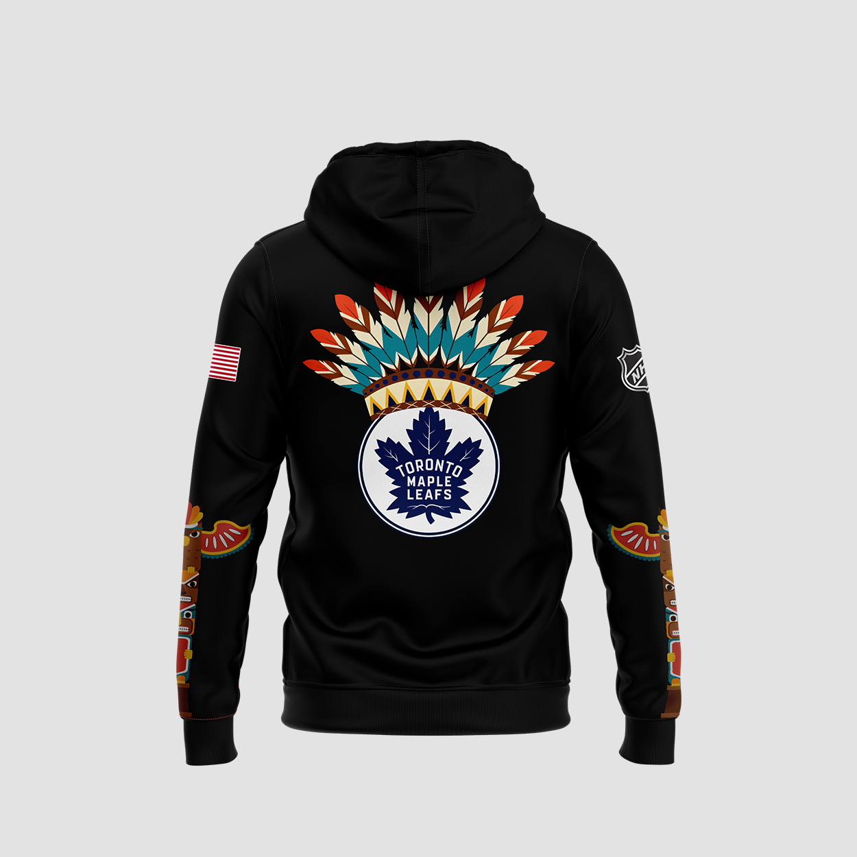 Toronto Maple Leafs x NHL Native American Heritage Month Premium Hoodie - Famjoys Toronto Maple Leafs x NHL Native American Heritage Month Premium Hoodie - Famjoys