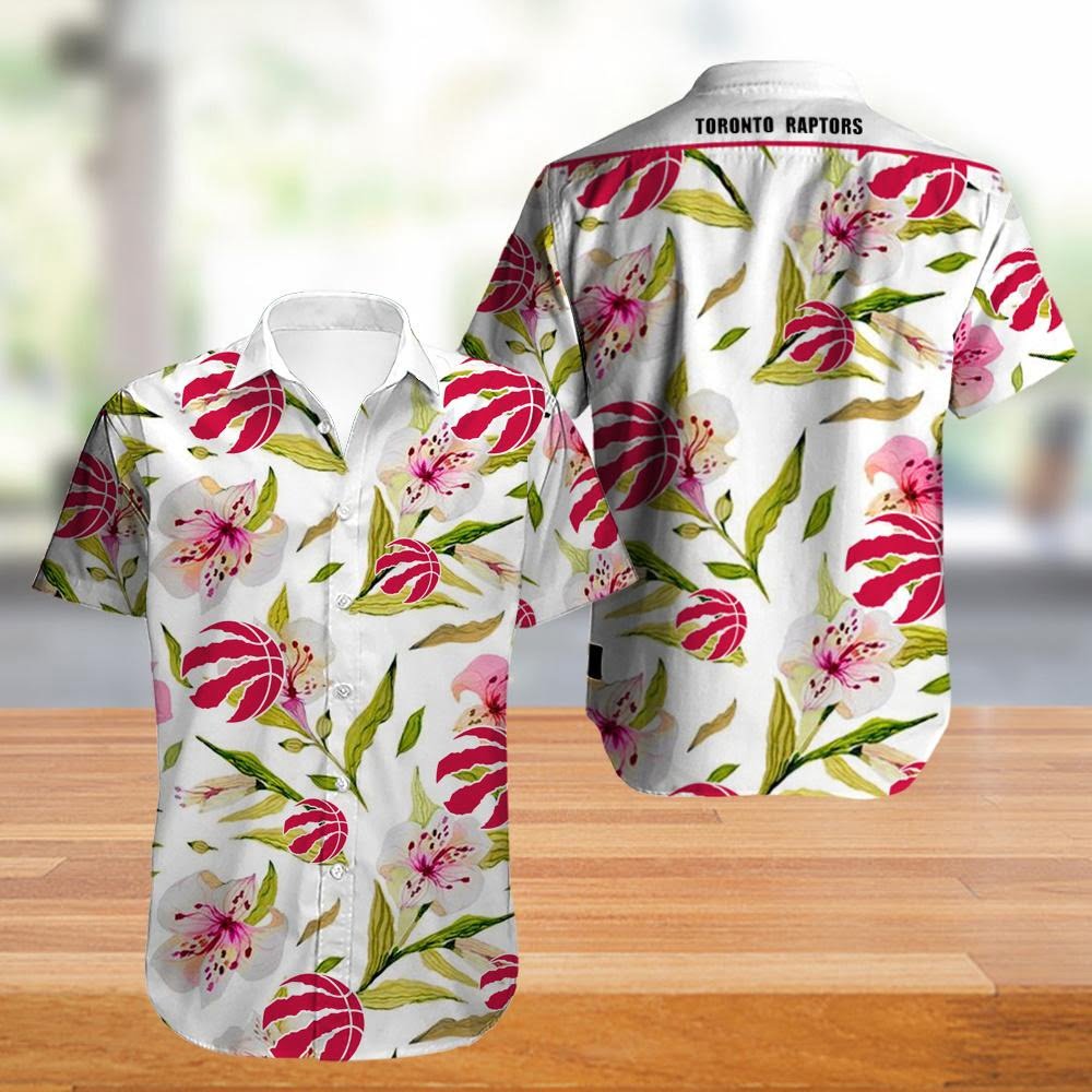 Toronto Raptors Hawaiian Shirt - Famjoys Toronto Raptors Hawaiian Shirt - Famjoys
