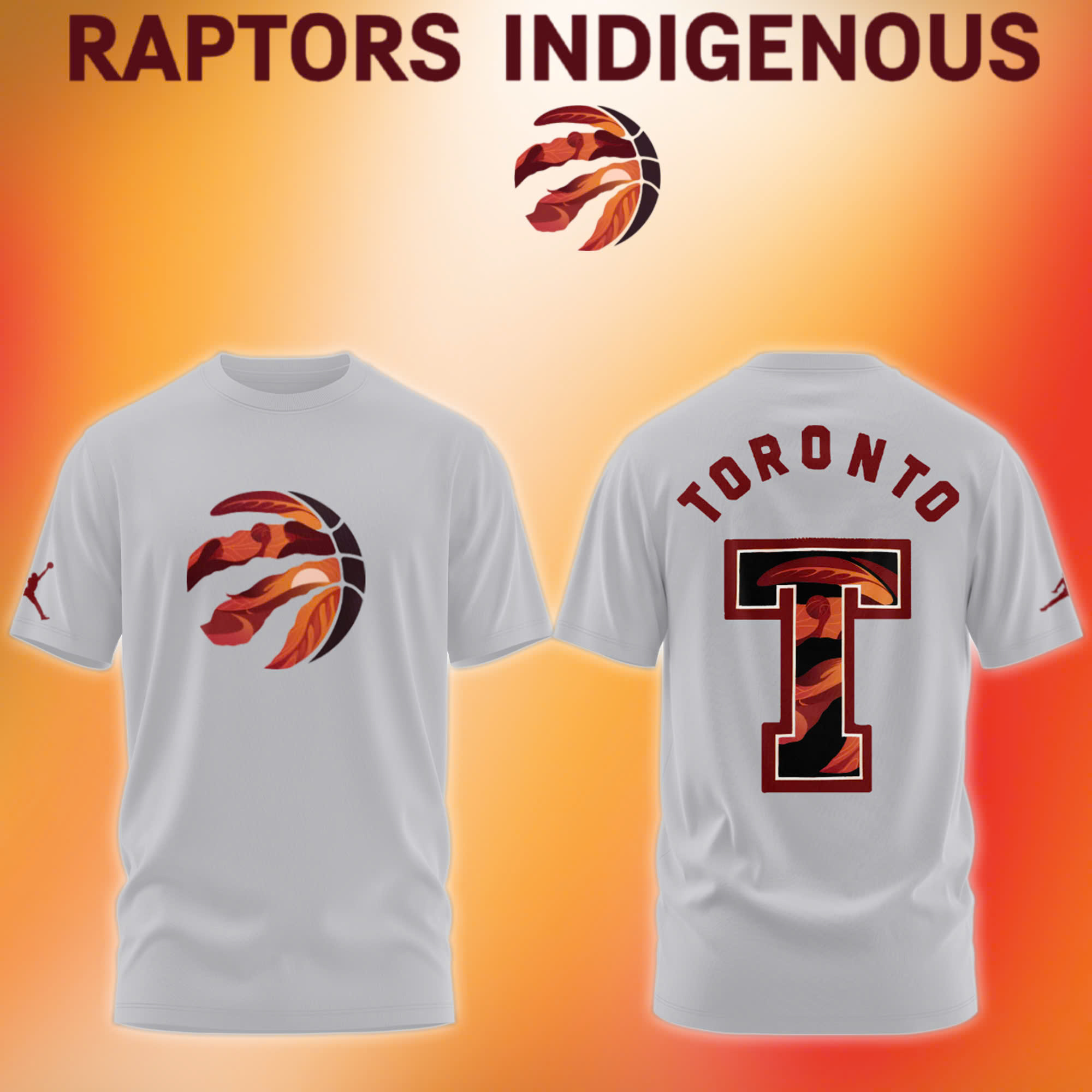Toronto Raptors Indigenous Combo Tshirt | Cap | Jogger - Famjoys Toronto Raptors Indigenous Combo Tshirt | Cap | Jogger - Famjoys