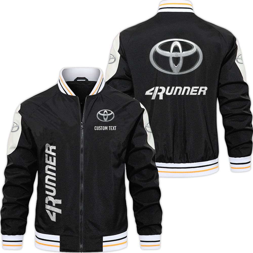 Toyota 4runner Varsity Jacket, Zipper Jackets Customize Name - Famjoys Toyota 4runner Varsity Jacket, Zipper Jackets Customize Name - Famjoys