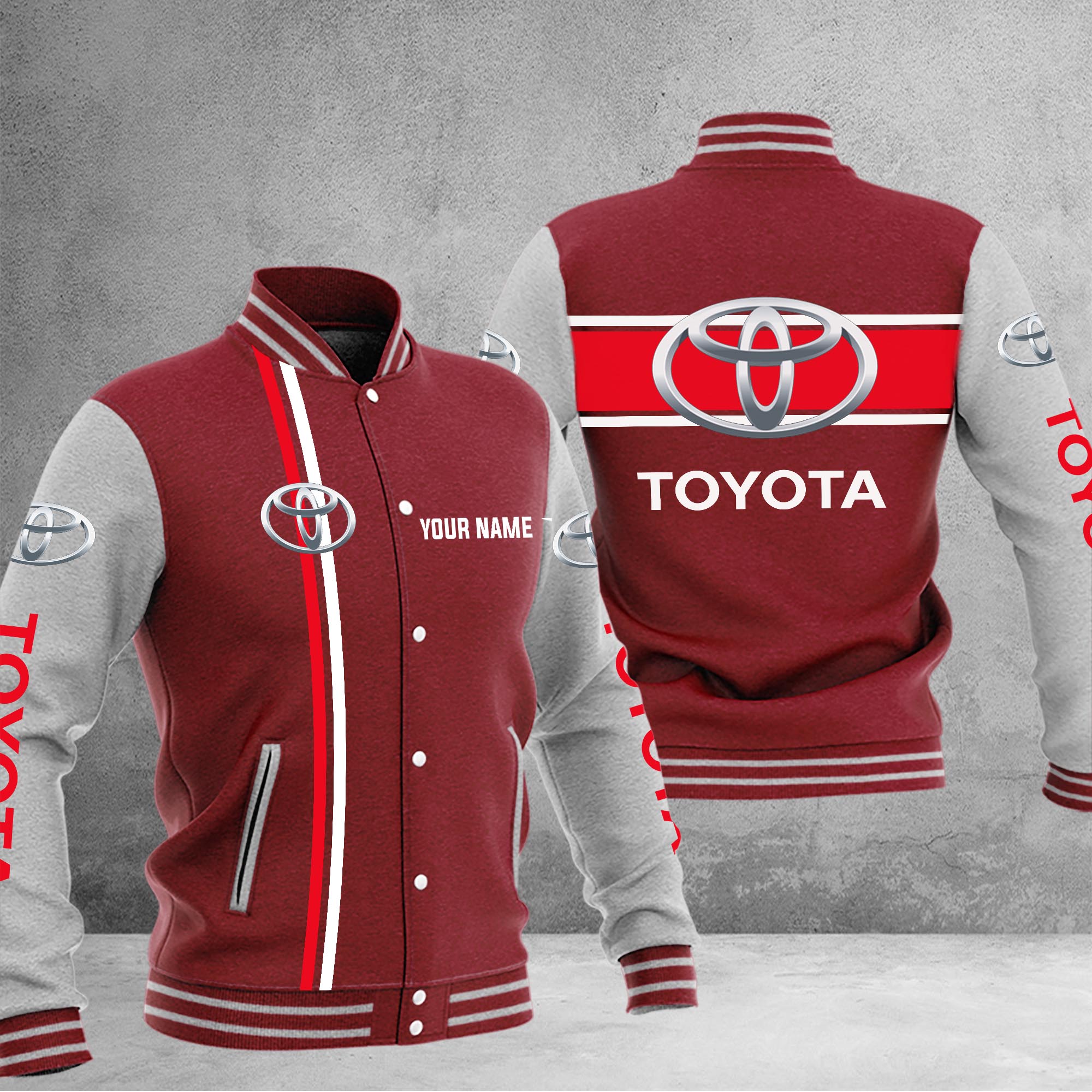 Toyota Baseball Jacket - Famjoys Toyota Baseball Jacket - Famjoys