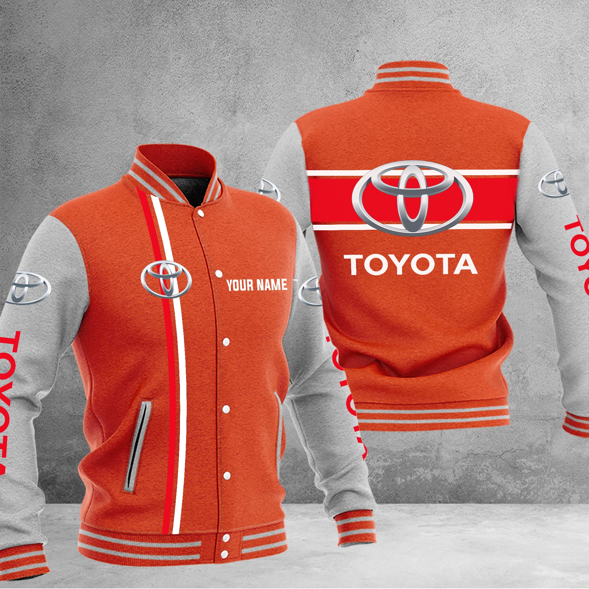 Toyota Baseball Jacket - Famjoys Toyota Baseball Jacket - Famjoys