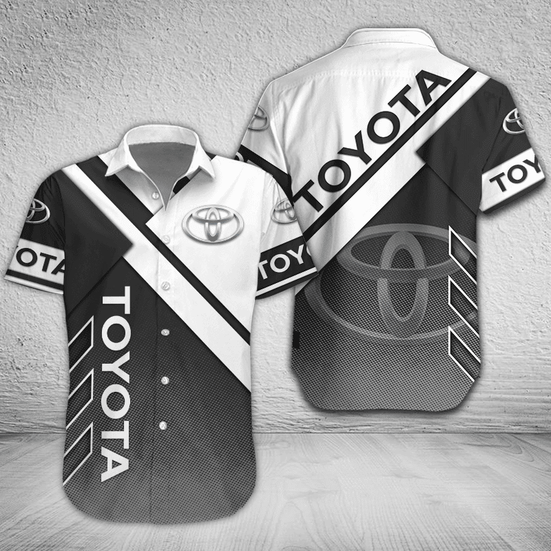 Toyota Button Shirt Custom Name, Multicolor - Famjoys Toyota Button Shirt Custom Name, Multicolor - Famjoys