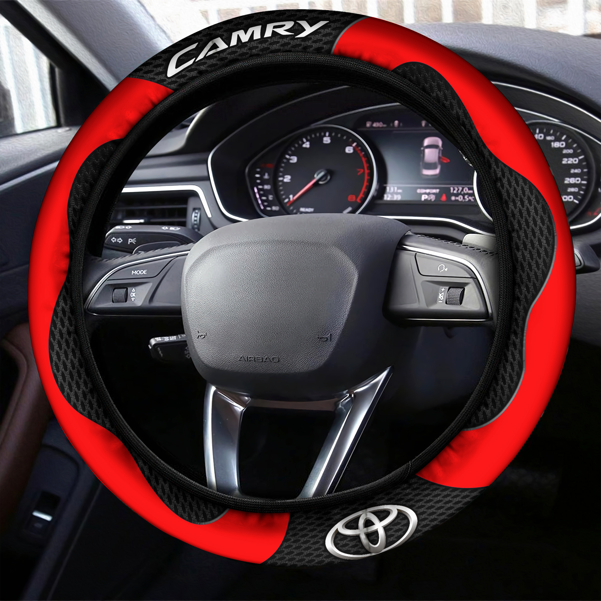 Toyota Camry Steering Wheel Cover L3 - Famjoys Toyota Camry Steering Wheel Cover L3 - Famjoys