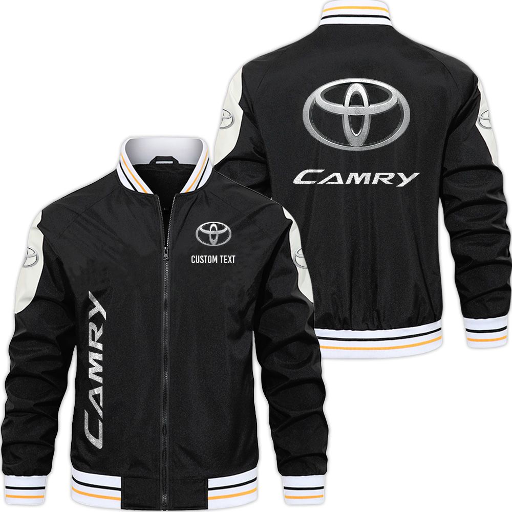 Toyota camry Varsity Jacket, Zipper Jackets Customize Name 