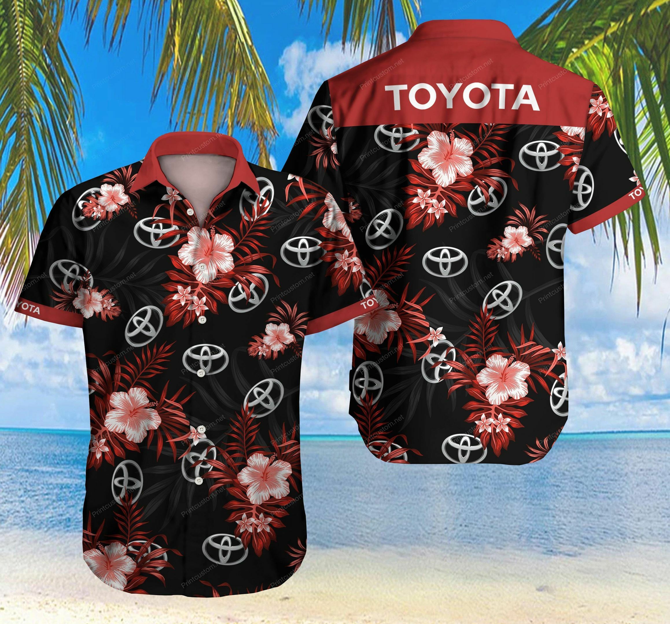 Toyota Hawaiian Shirt Summer Shirt - Famjoys Toyota Hawaiian Shirt Summer Shirt - Famjoys