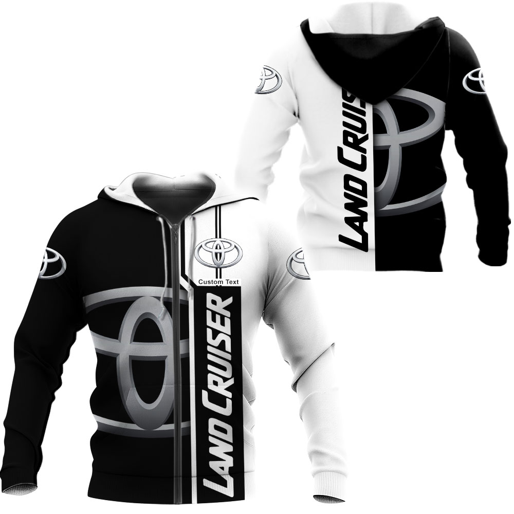 Toyota Land Cruiser 3D Apparel Zip Hoodie,Pant,Polo, Button Hawaii Shirt Personalized - Famjoys Toyota Land Cruiser 3D Apparel Zip Hoodie,Pant,Polo, Button Hawaii Shirt Personalized - Famjoys