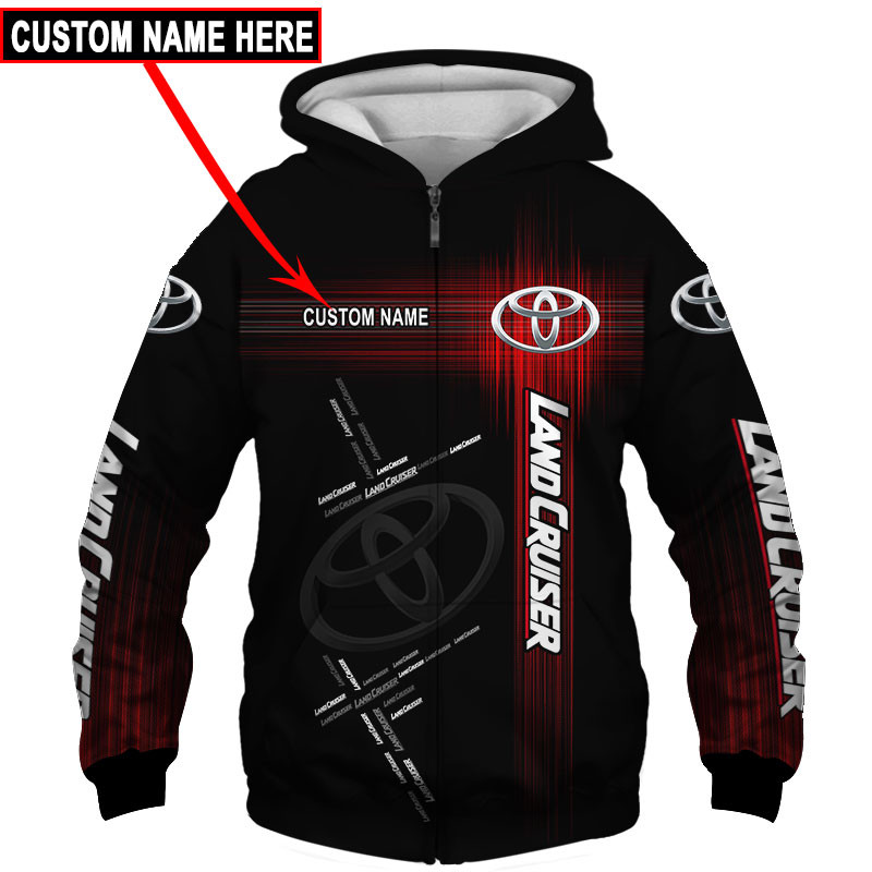 Toyota Land Cruiser Tshirt, sweatshirt, Polo, Hawaiian, Hoodie 3D Apparel Full Printing Custom Name - Famjoys Toyota Land Cruiser Tshirt, sweatshirt, Polo, Hawaiian, Hoodie 3D Apparel Full Printing Custom Name - Famjoys