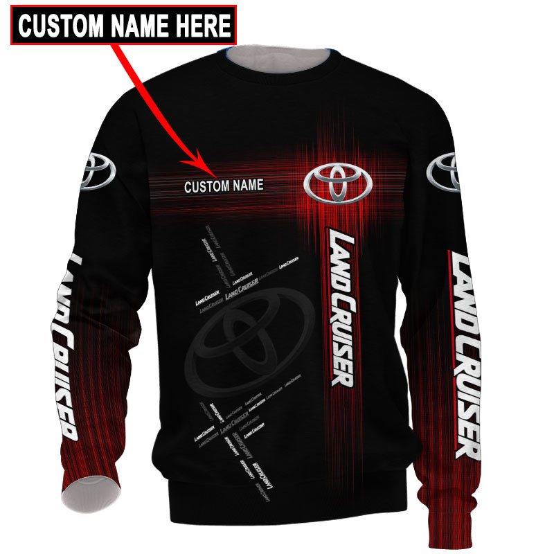 Toyota Land Cruiser Tshirt, sweatshirt, Polo, Hawaiian, Hoodie 3D Apparel Full Printing Custom Name - Famjoys Toyota Land Cruiser Tshirt, sweatshirt, Polo, Hawaiian, Hoodie 3D Apparel Full Printing Custom Name - Famjoys