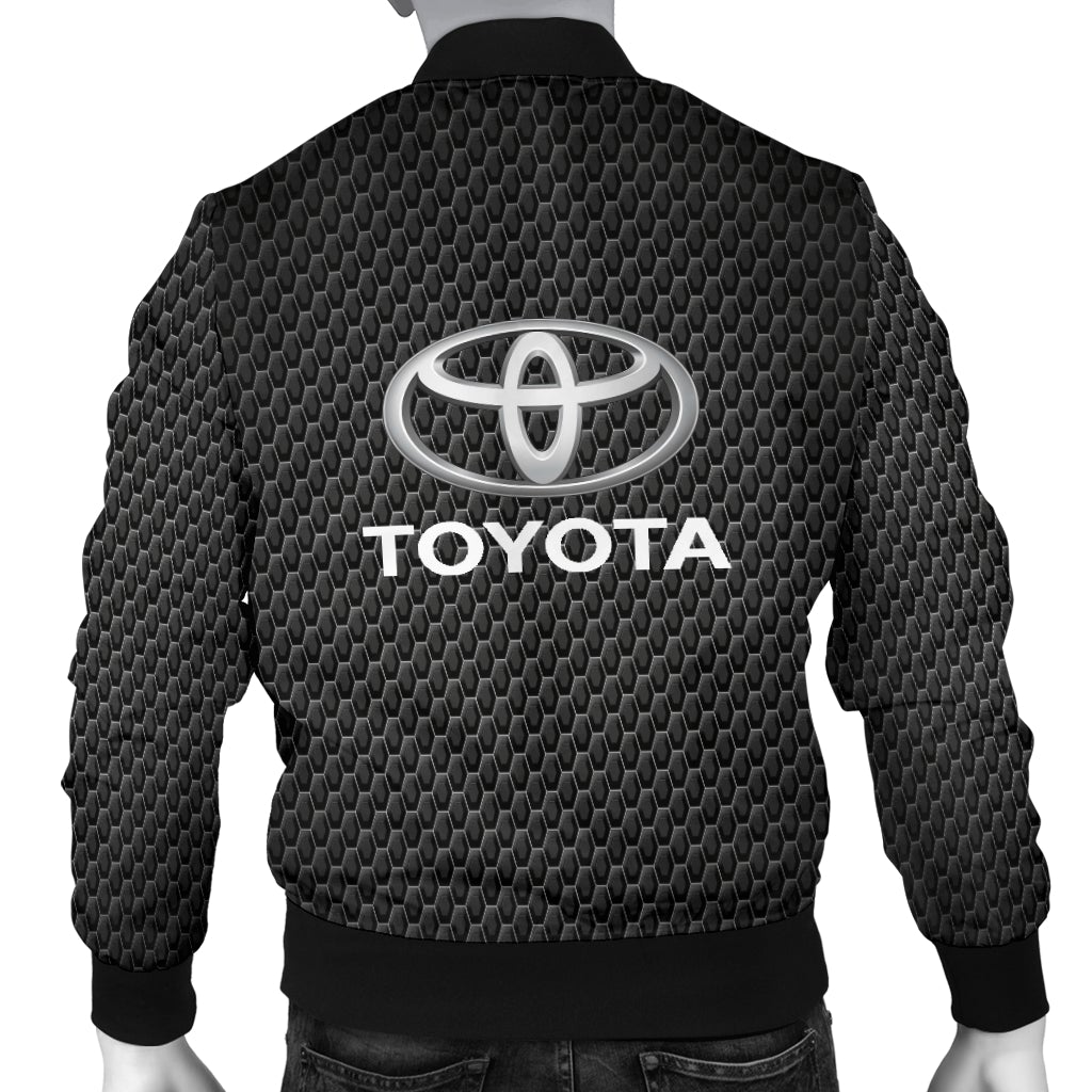Toyota Men's Bomber Jacket MT - Famjoys Toyota Men's Bomber Jacket MT - Famjoys