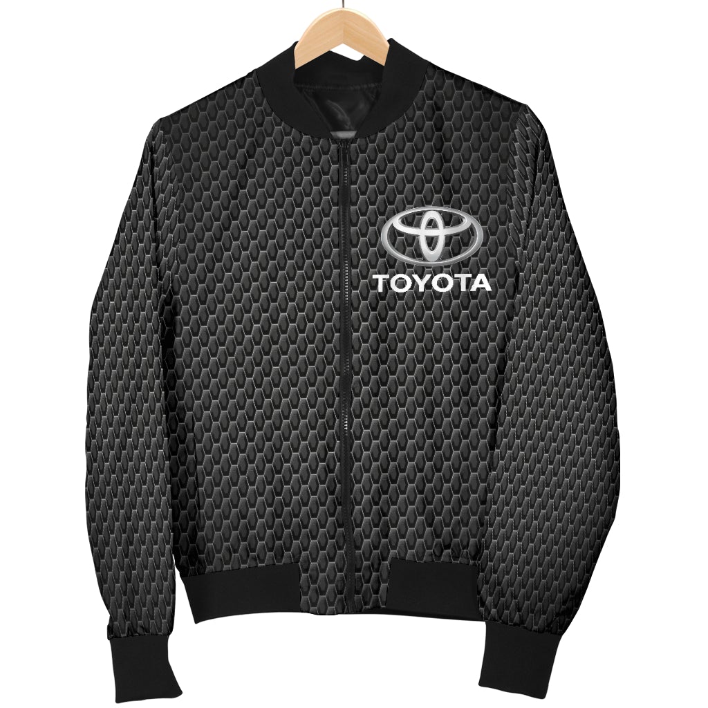 Toyota Men's Bomber Jacket MT - Famjoys Toyota Men's Bomber Jacket MT - Famjoys