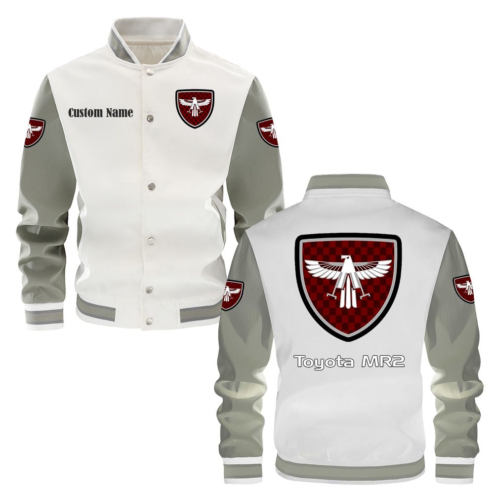 Toyota mr2 Varsity Jacket, Baseball jacket, Letterman Jacket Customize Name, Multicolor - Famjoys Toyota mr2 Varsity Jacket, Baseball jacket, Letterman Jacket Customize Name, Multicolor - Famjoys