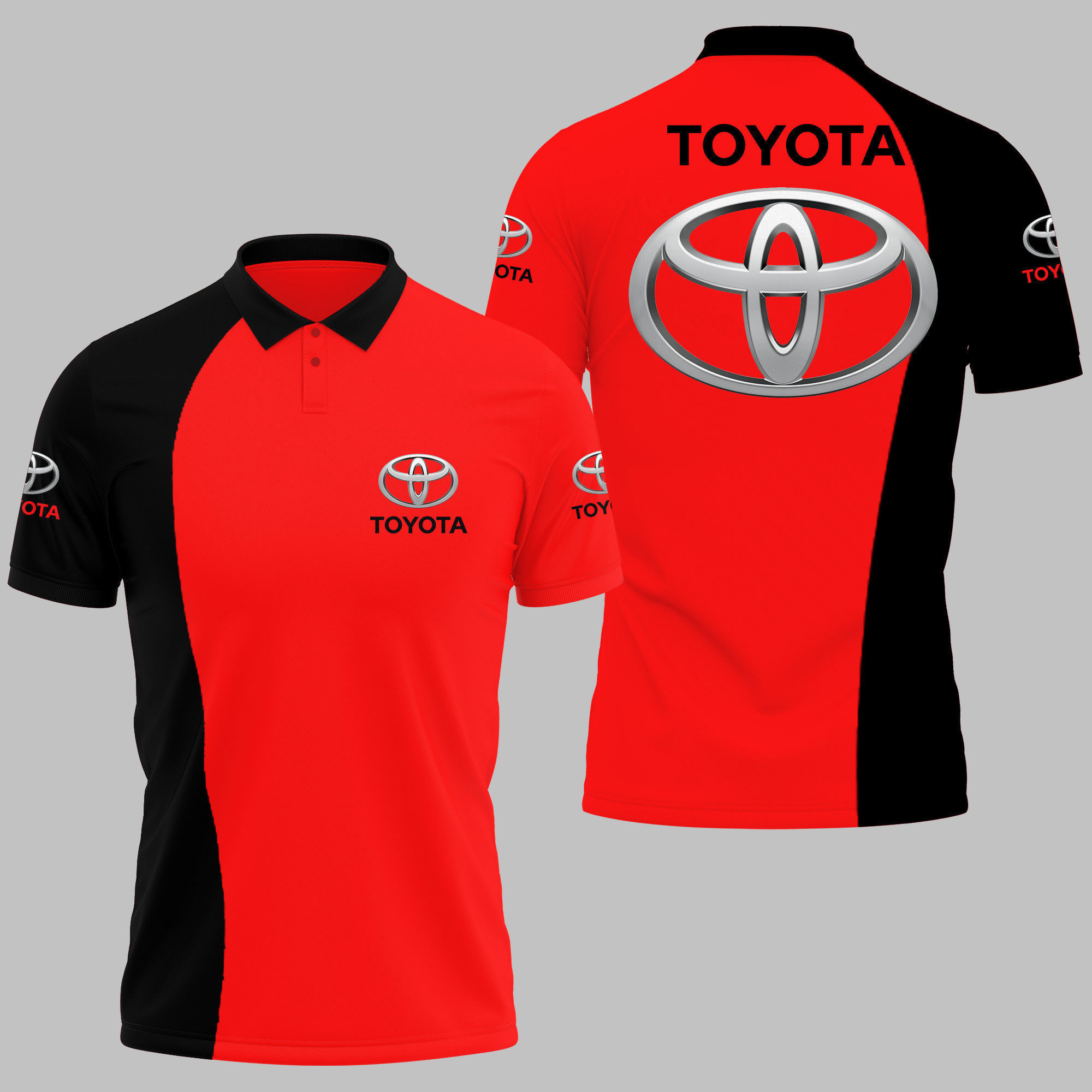 Toyota Polo Shirt Ver 2 - Famjoys Toyota Polo Shirt Ver 2 - Famjoys