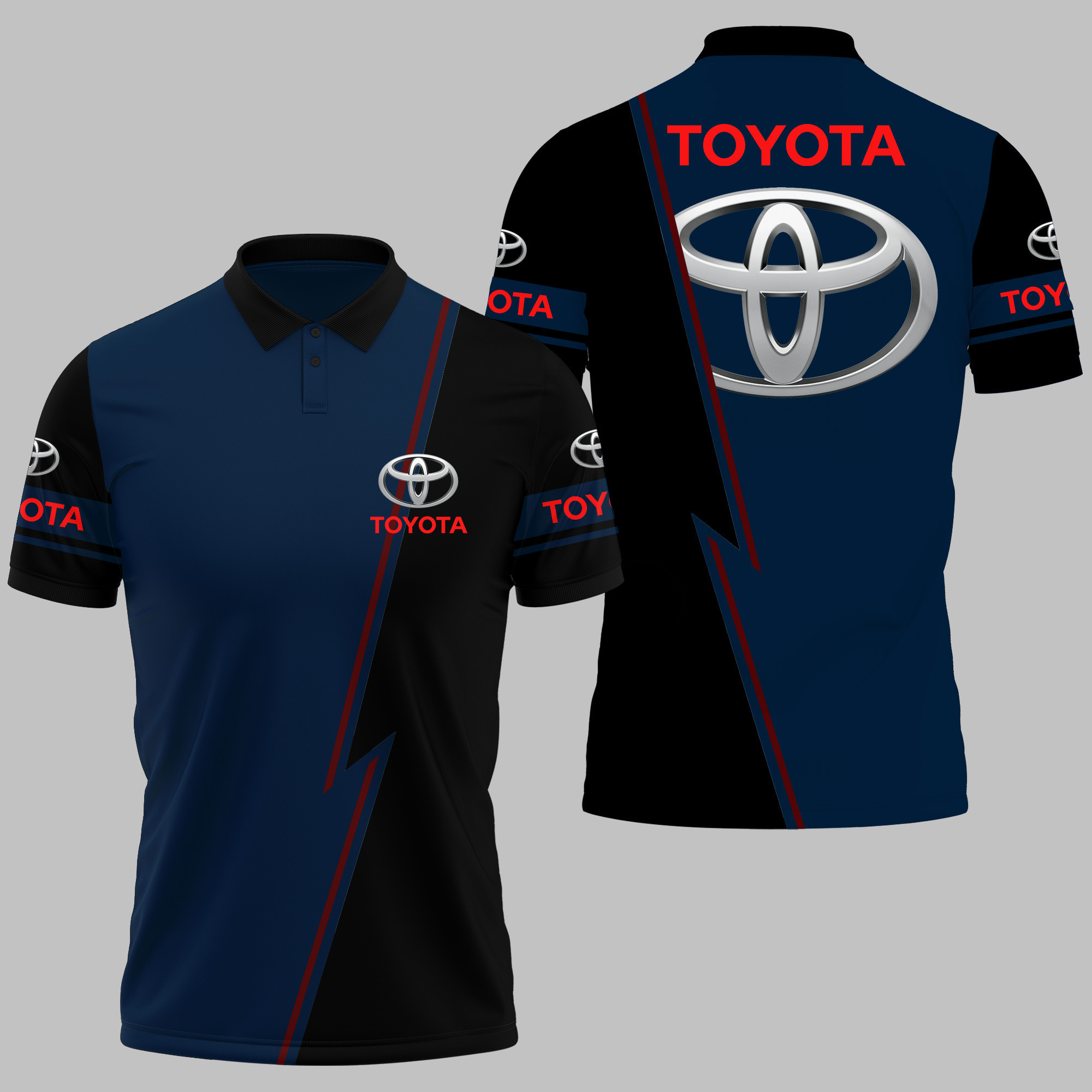 Toyota Polo Shirt Ver 3 - Famjoys Toyota Polo Shirt Ver 3 - Famjoys