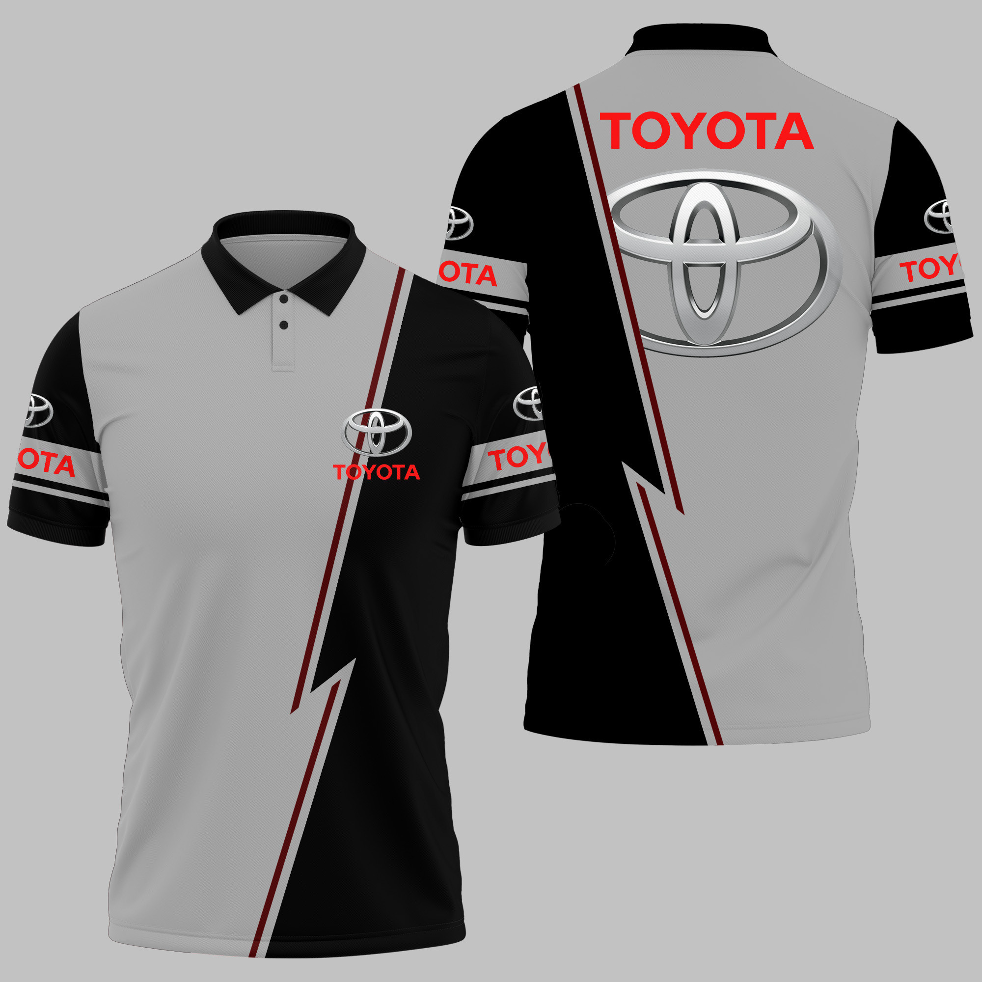 Toyota Polo Shirt Ver 3 - Famjoys Toyota Polo Shirt Ver 3 - Famjoys
