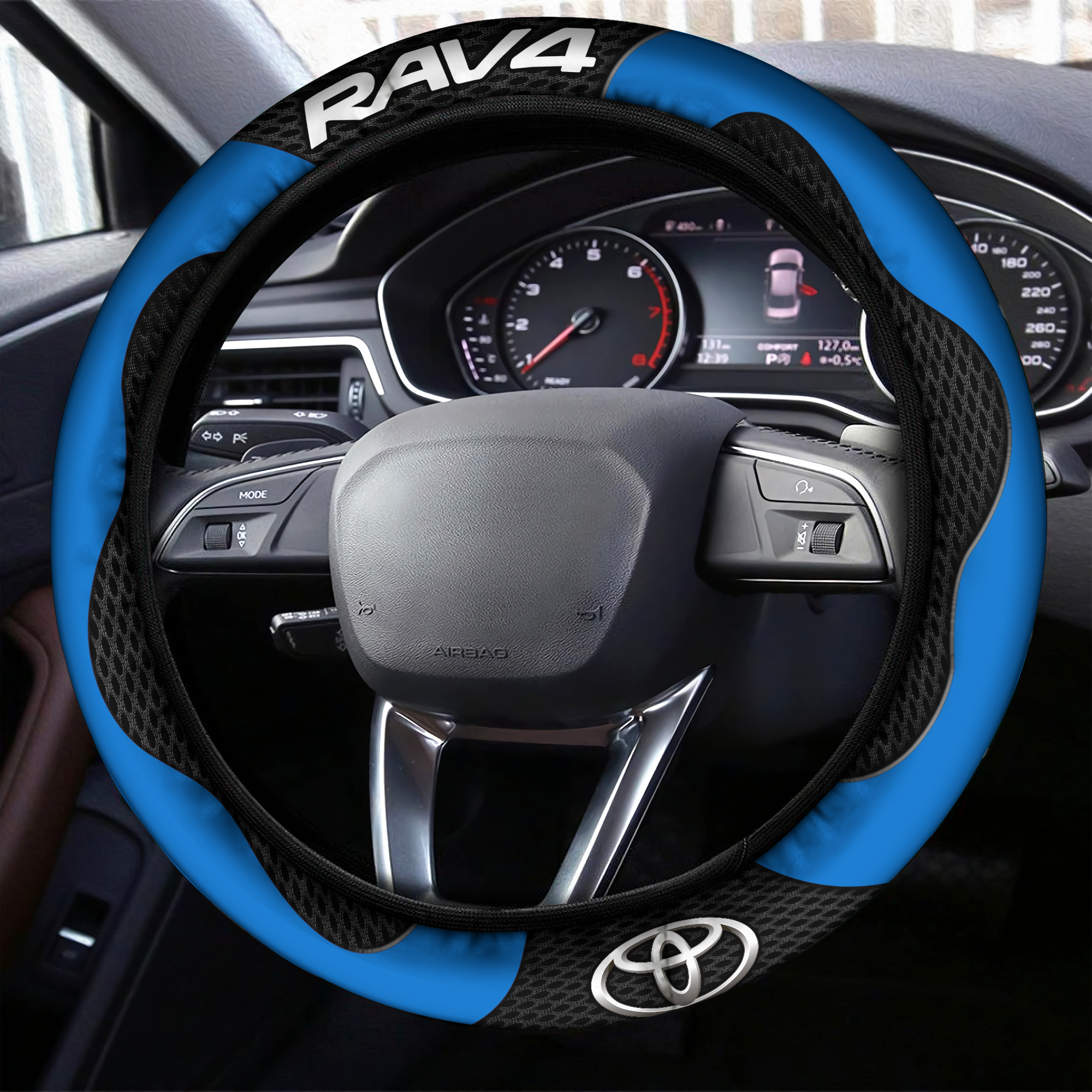 Toyota Rav4 Steering Wheel Cover L1 - Famjoys Toyota Rav4 Steering Wheel Cover L1 - Famjoys