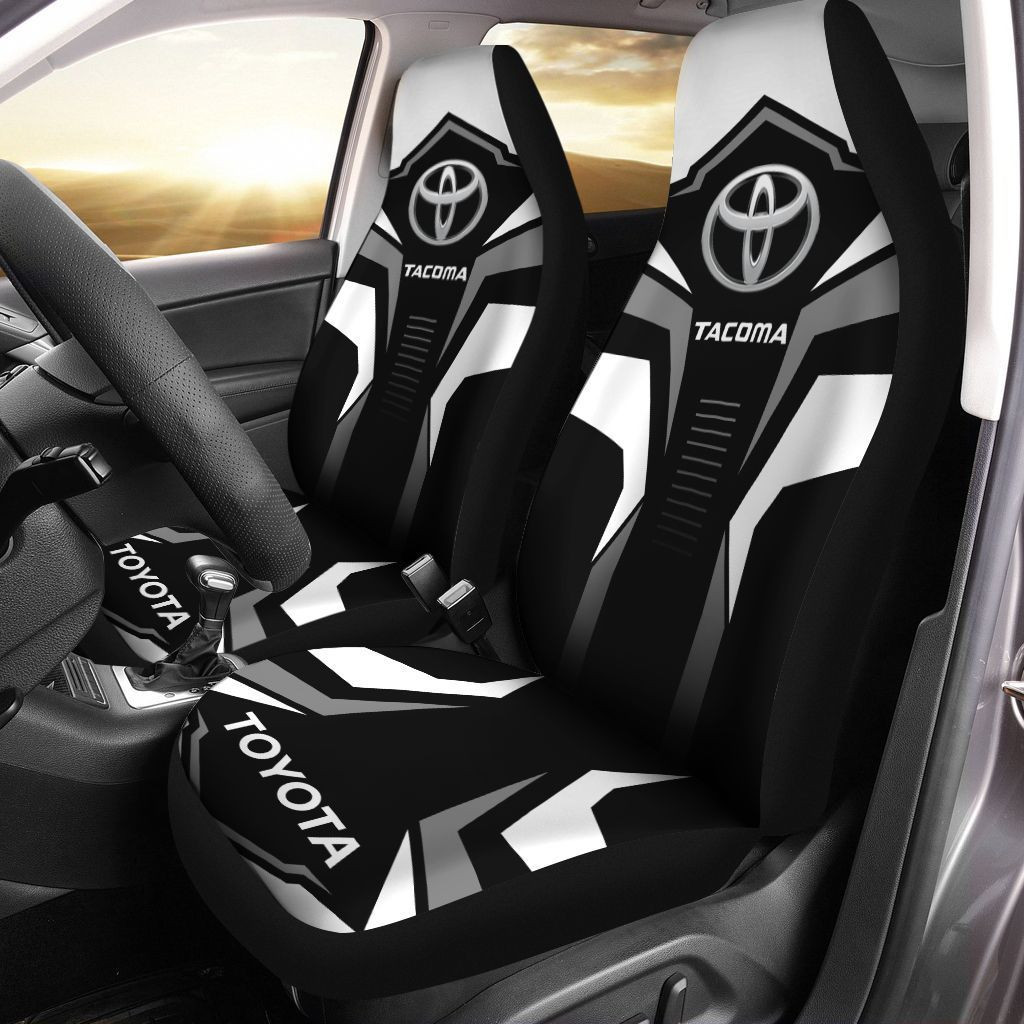 Toyota TACOMA  Car Seat Cover (Set of 2) Ver8 (White)