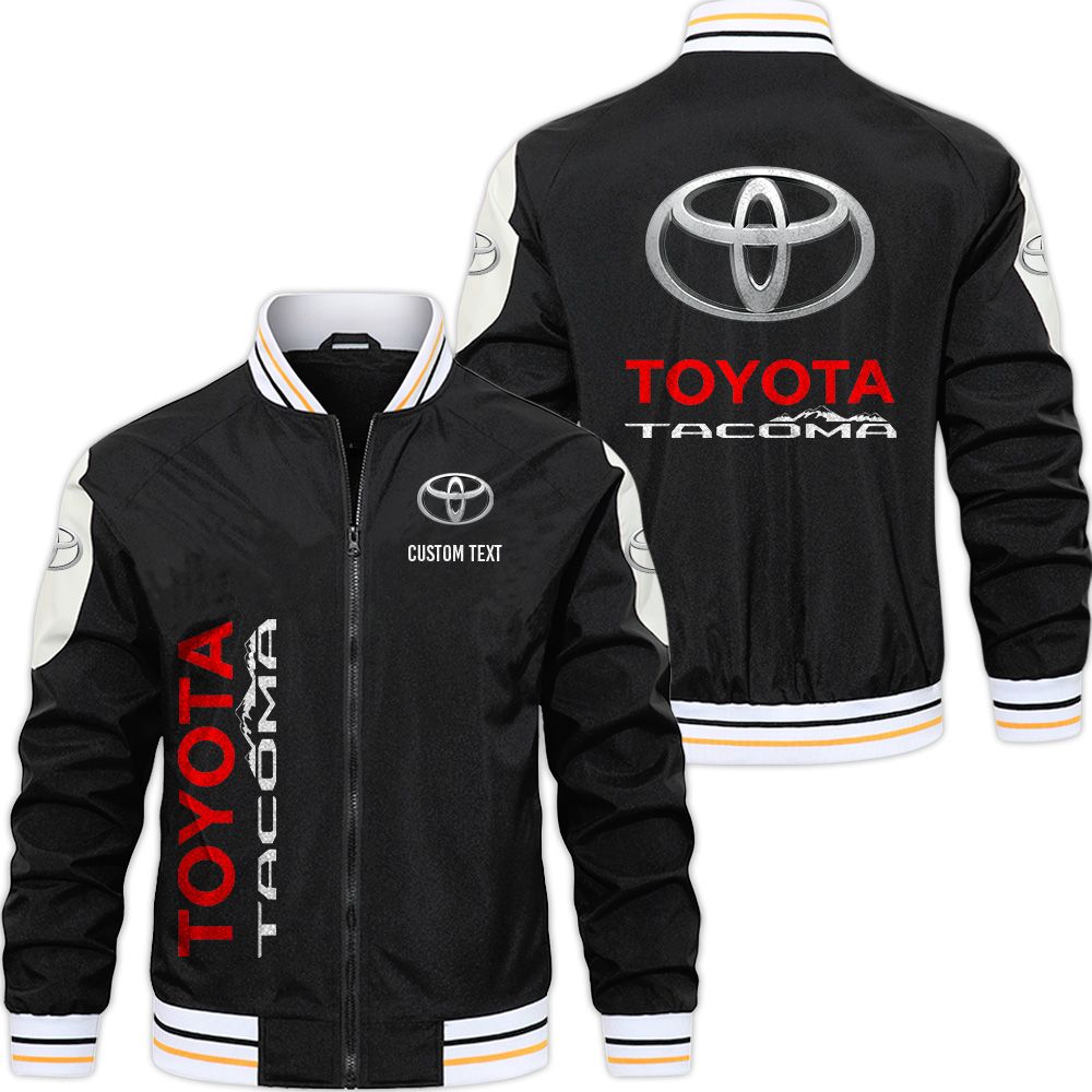 Toyota tacoma Varsity Jacket, Zipper Jackets Customize Name - Famjoys Toyota tacoma Varsity Jacket, Zipper Jackets Customize Name - Famjoys