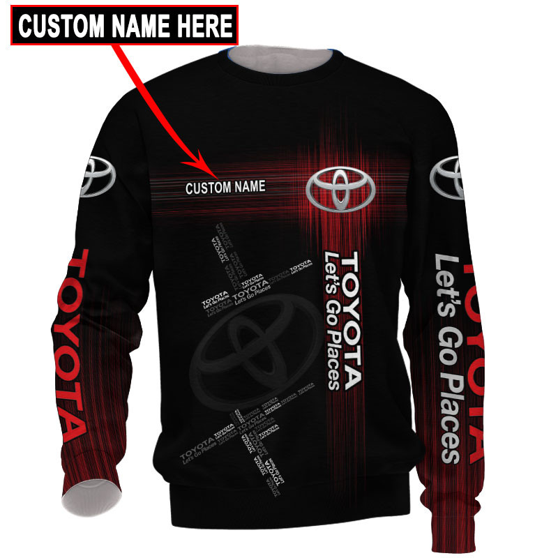 Toyota Tshirt, sweatshirt, Polo, Hawaiian, Hoodie 3D Apparel Full Printing Custom Name - Famjoys Toyota Tshirt, sweatshirt, Polo, Hawaiian, Hoodie 3D Apparel Full Printing Custom Name - Famjoys