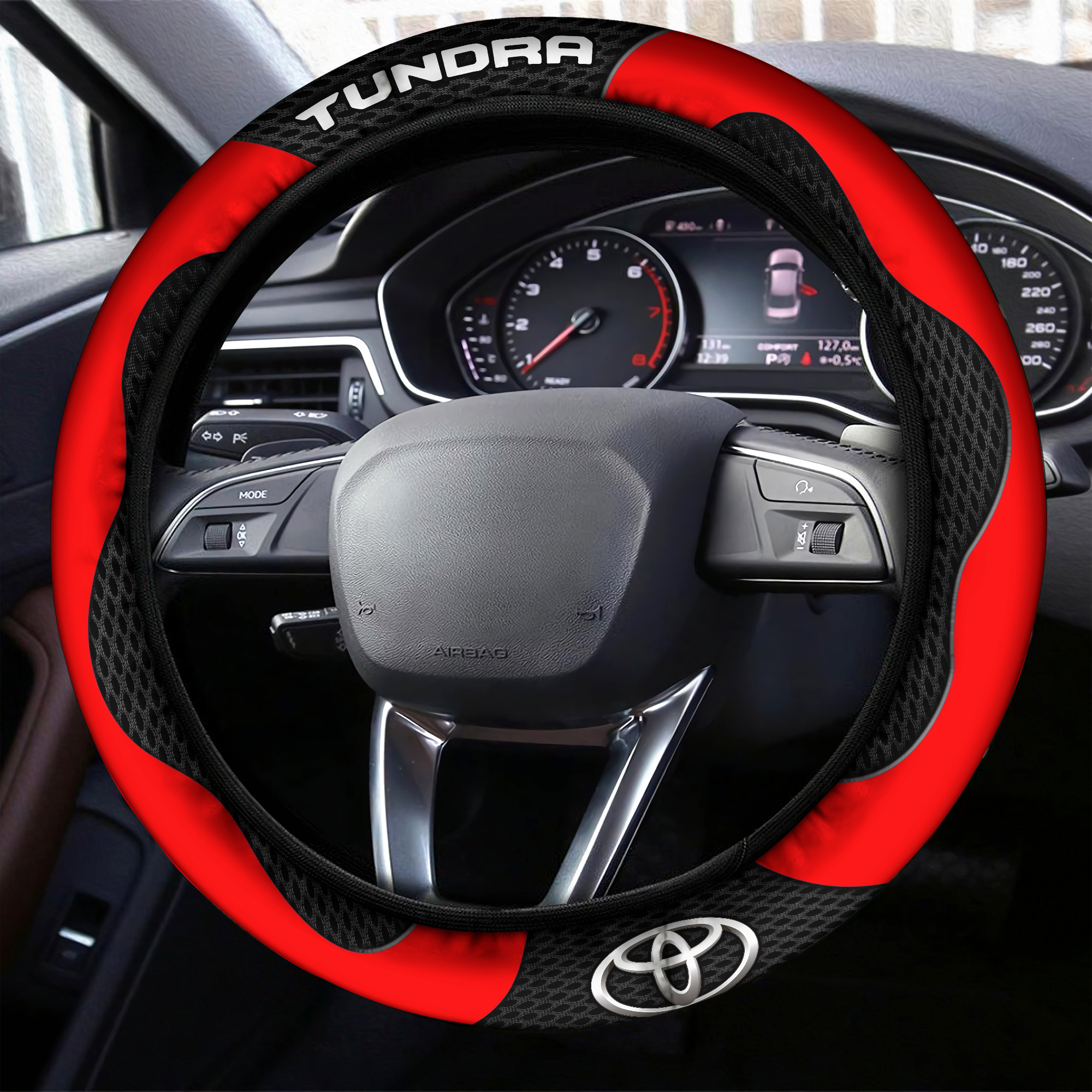 Toyota Tundra Steering Wheel Cover L2 - Famjoys Toyota Tundra Steering Wheel Cover L2 - Famjoys