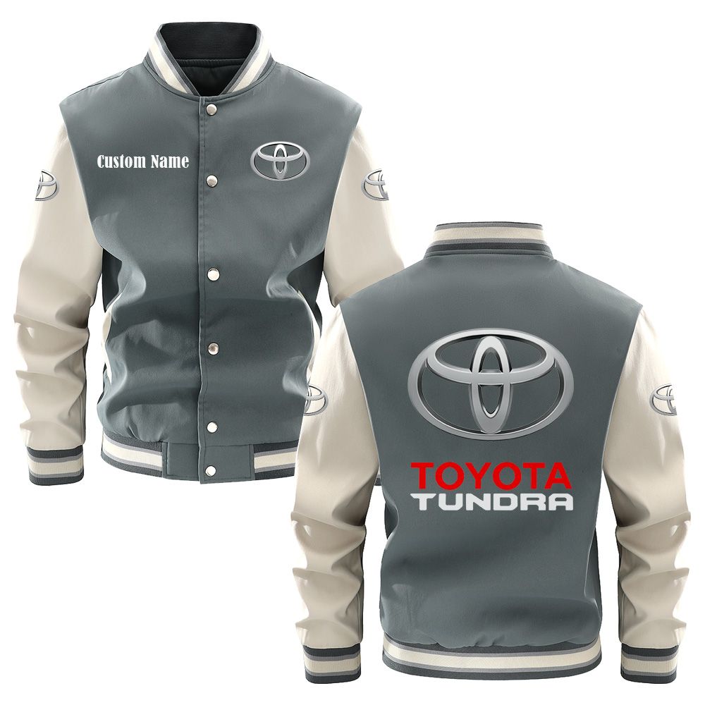 Toyota Tundra Varsity Jacket, Baseball jacket, Letterman Jacket Customize Name, Multicolor - Famjoys Toyota Tundra Varsity Jacket, Baseball jacket, Letterman Jacket Customize Name, Multicolor - Famjoys