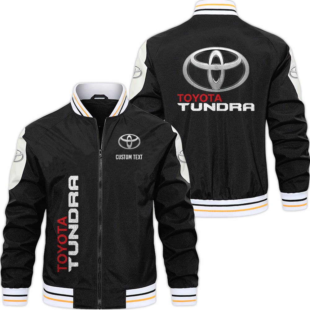 Toyota Tundra Varsity Jacket, Zipper Jackets Customize Name - Famjoys Toyota Tundra Varsity Jacket, Zipper Jackets Customize Name - Famjoys
