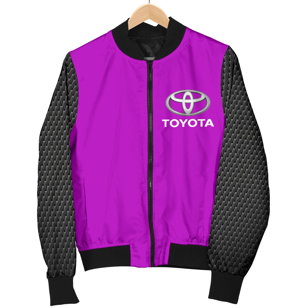 Toyota Women's Bomber Jacket Pink
