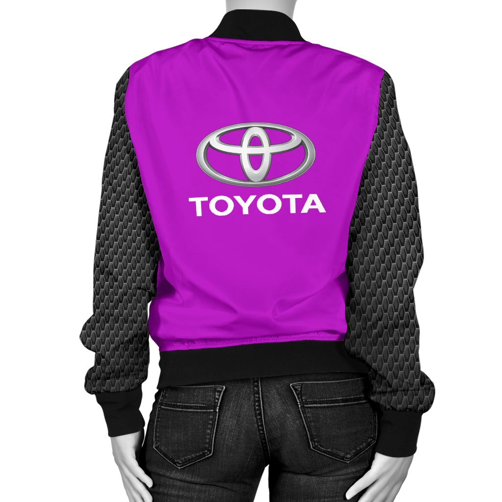 Toyota Women's Bomber Jacket Pink
