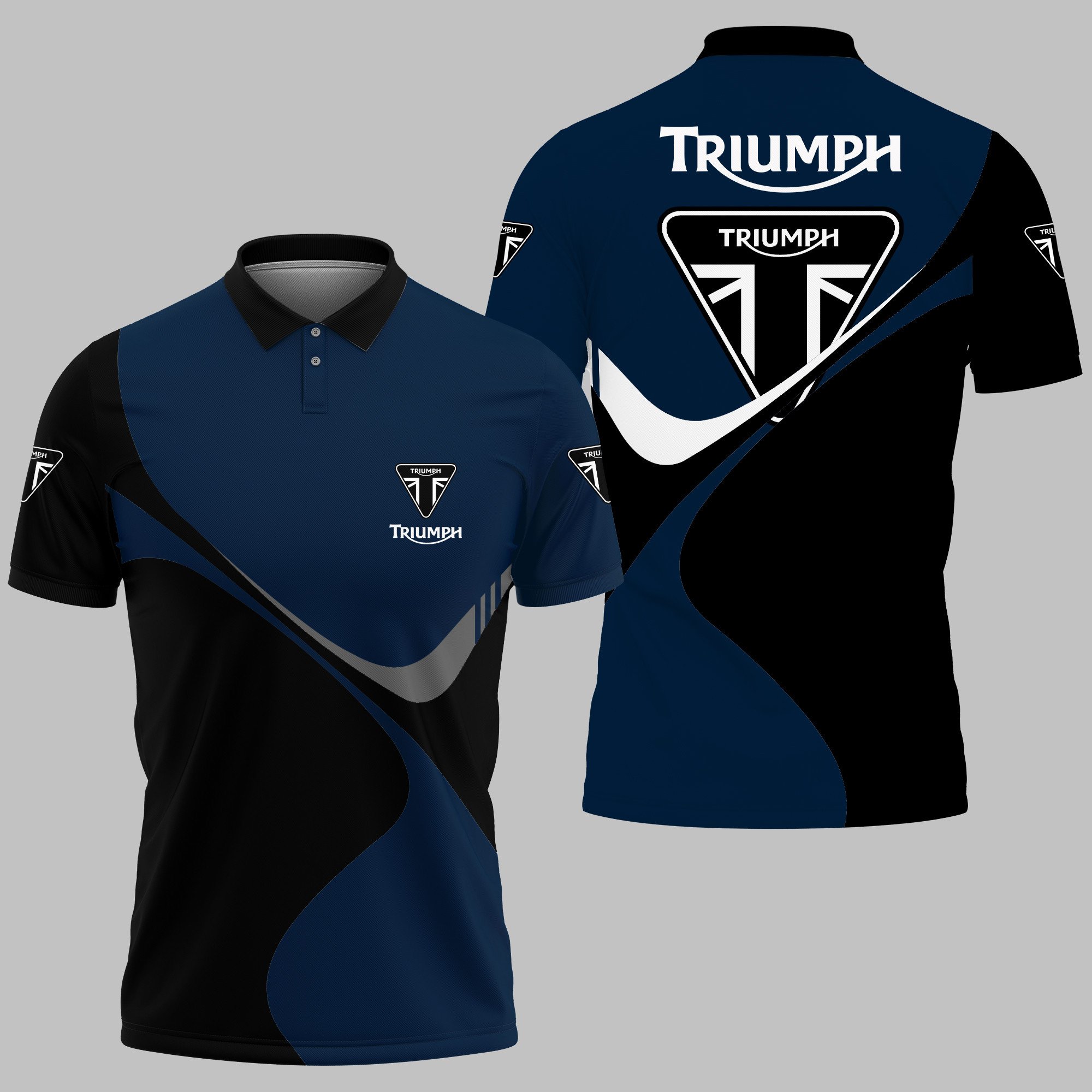 Triumph Polo Shirt Ver 1 - Famjoys Triumph Polo Shirt Ver 1 - Famjoys