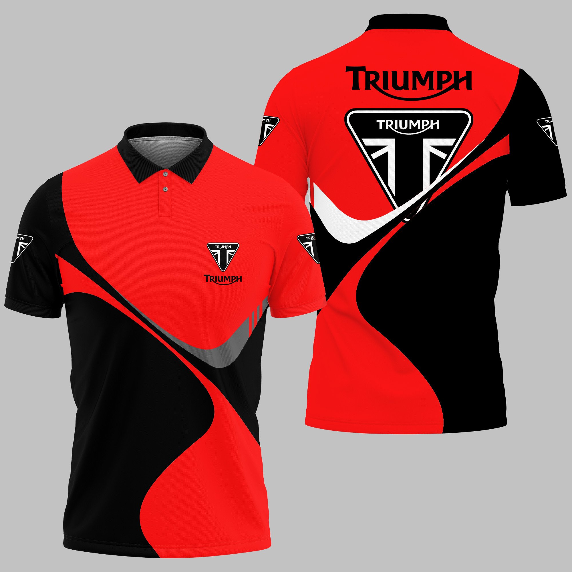 Triumph Polo Shirt Ver 1 - Famjoys Triumph Polo Shirt Ver 1 - Famjoys