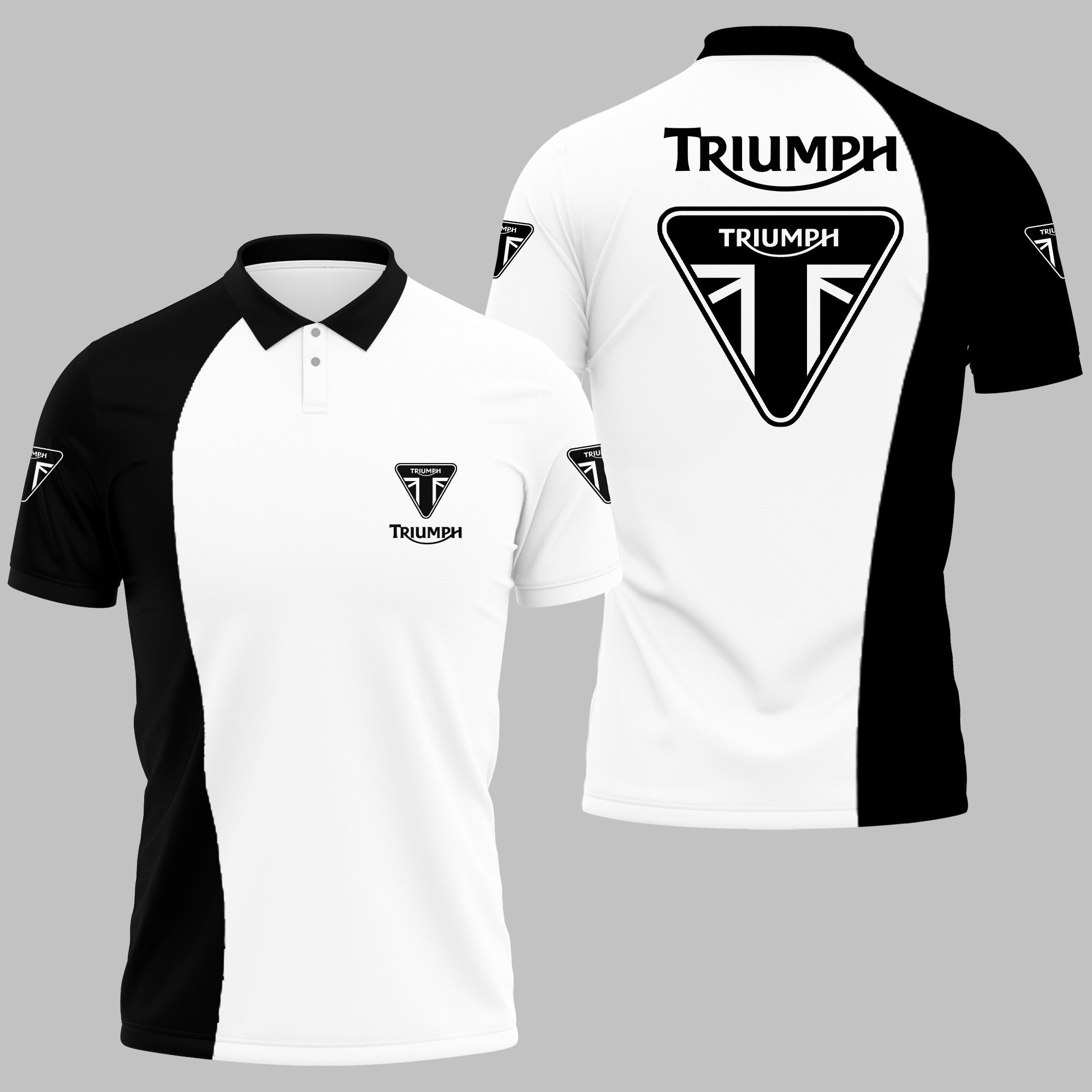Triumph Polo Shirt Ver 2 - Famjoys Triumph Polo Shirt Ver 2 - Famjoys