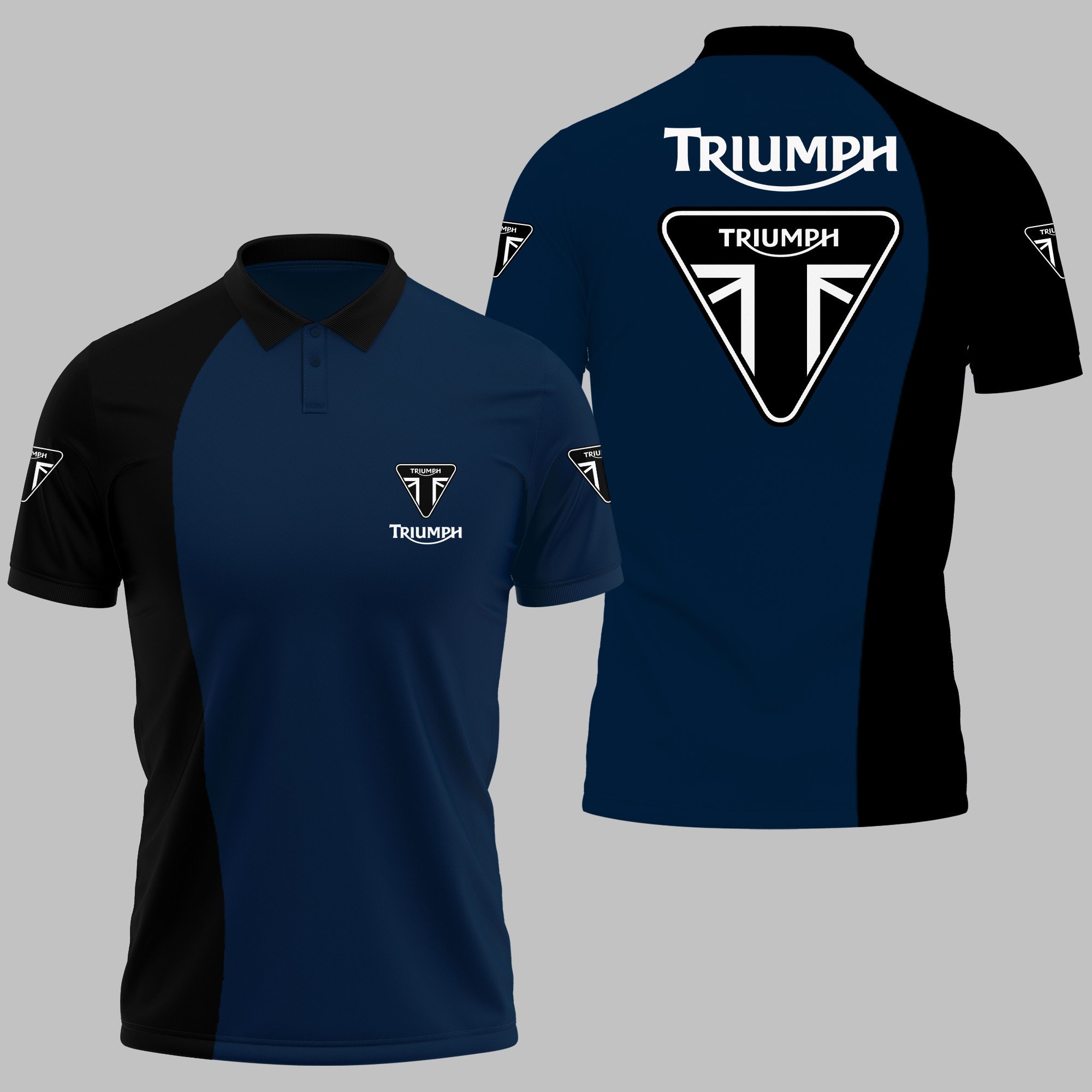 Triumph Polo Shirt Ver 2 - Famjoys Triumph Polo Shirt Ver 2 - Famjoys