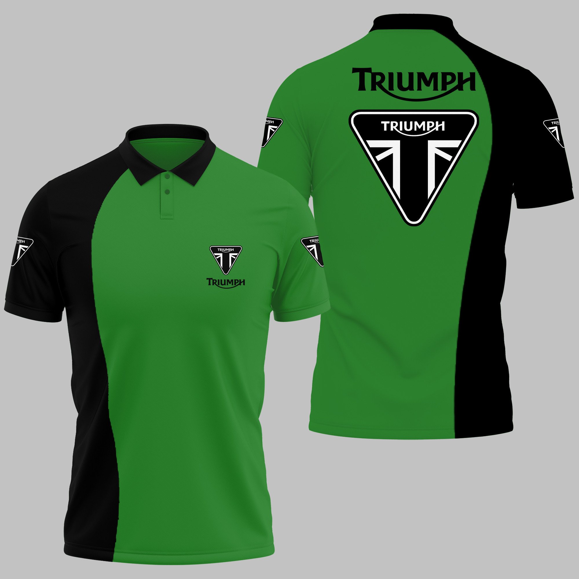 Triumph Polo Shirt Ver 2 - Famjoys Triumph Polo Shirt Ver 2 - Famjoys